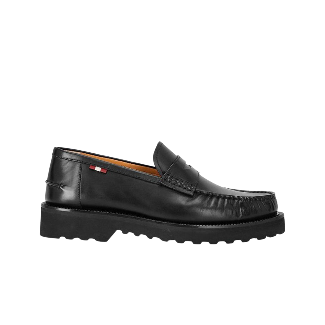 발리 노아 레더 로퍼 블랙(Bally Noah Leather Loafers Black) - 1