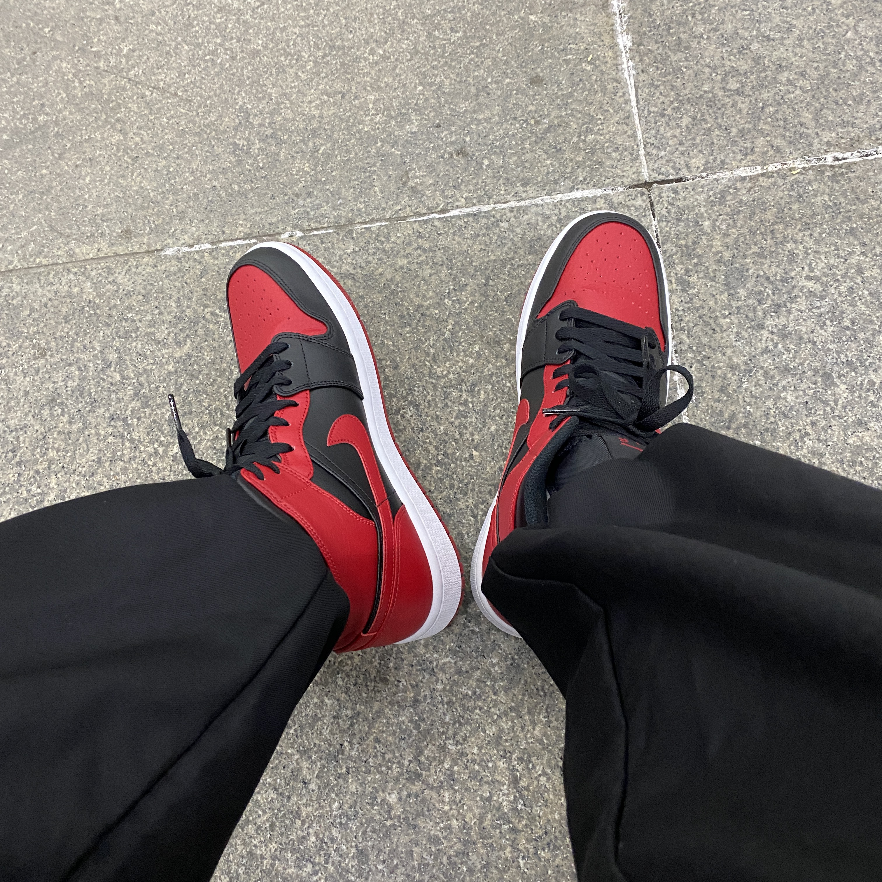 Jordan 1 Mid Bred Banned 2020 착용 스타일