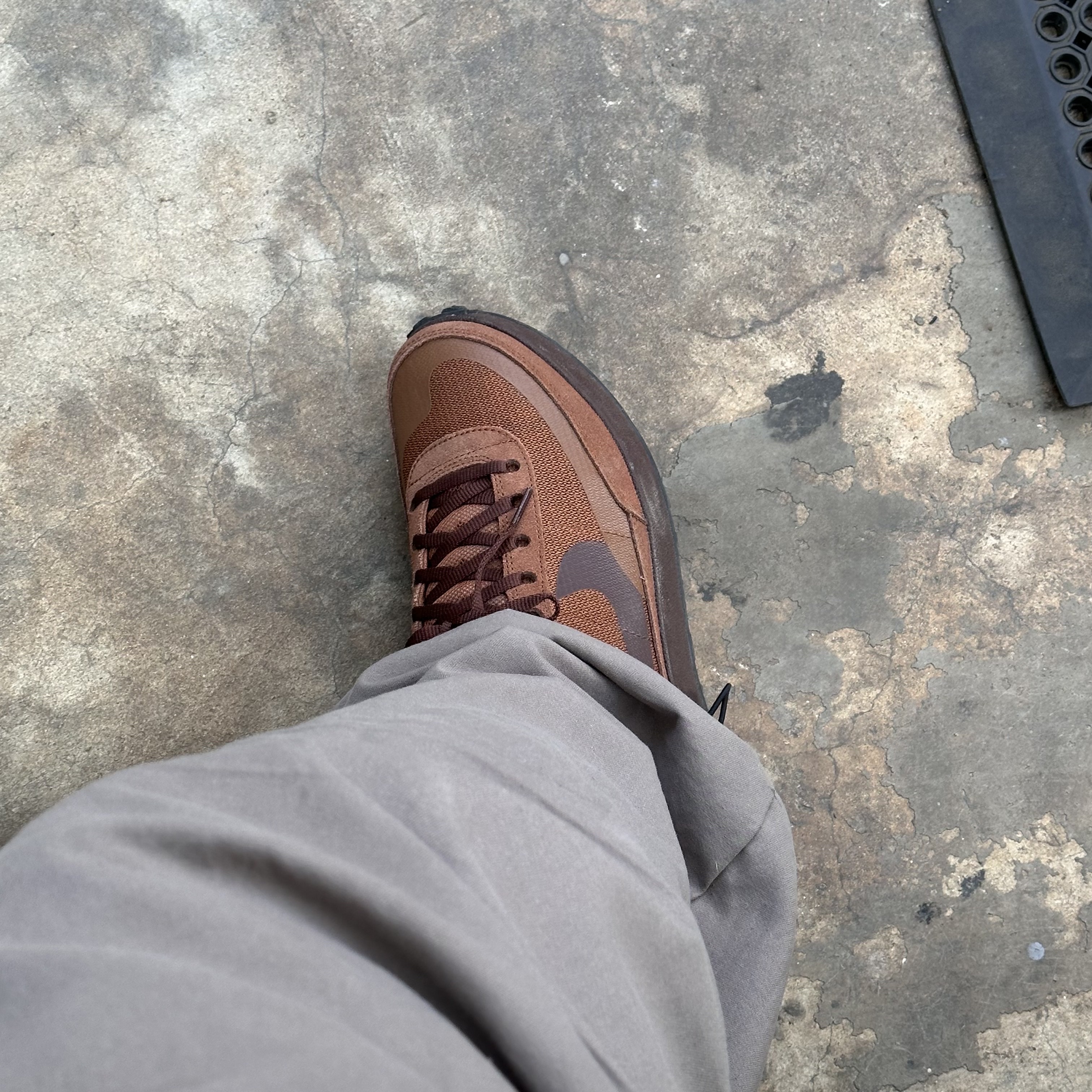 Nike x Tom Sachs General Purpose Shoe Brown 착용 스타일