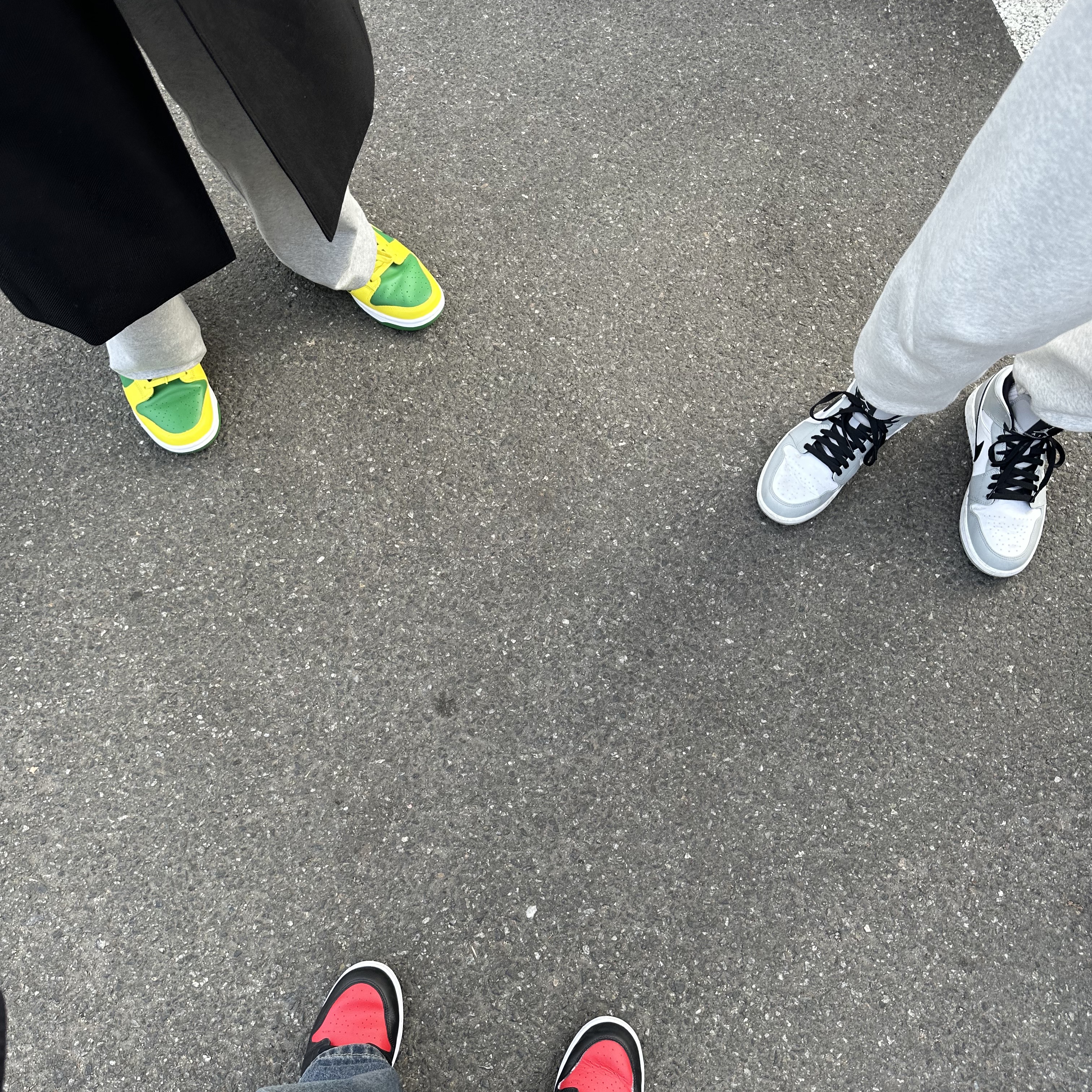 Nike Dunk Low Apple Green and Yellow Strike 착용 스타일 - 2