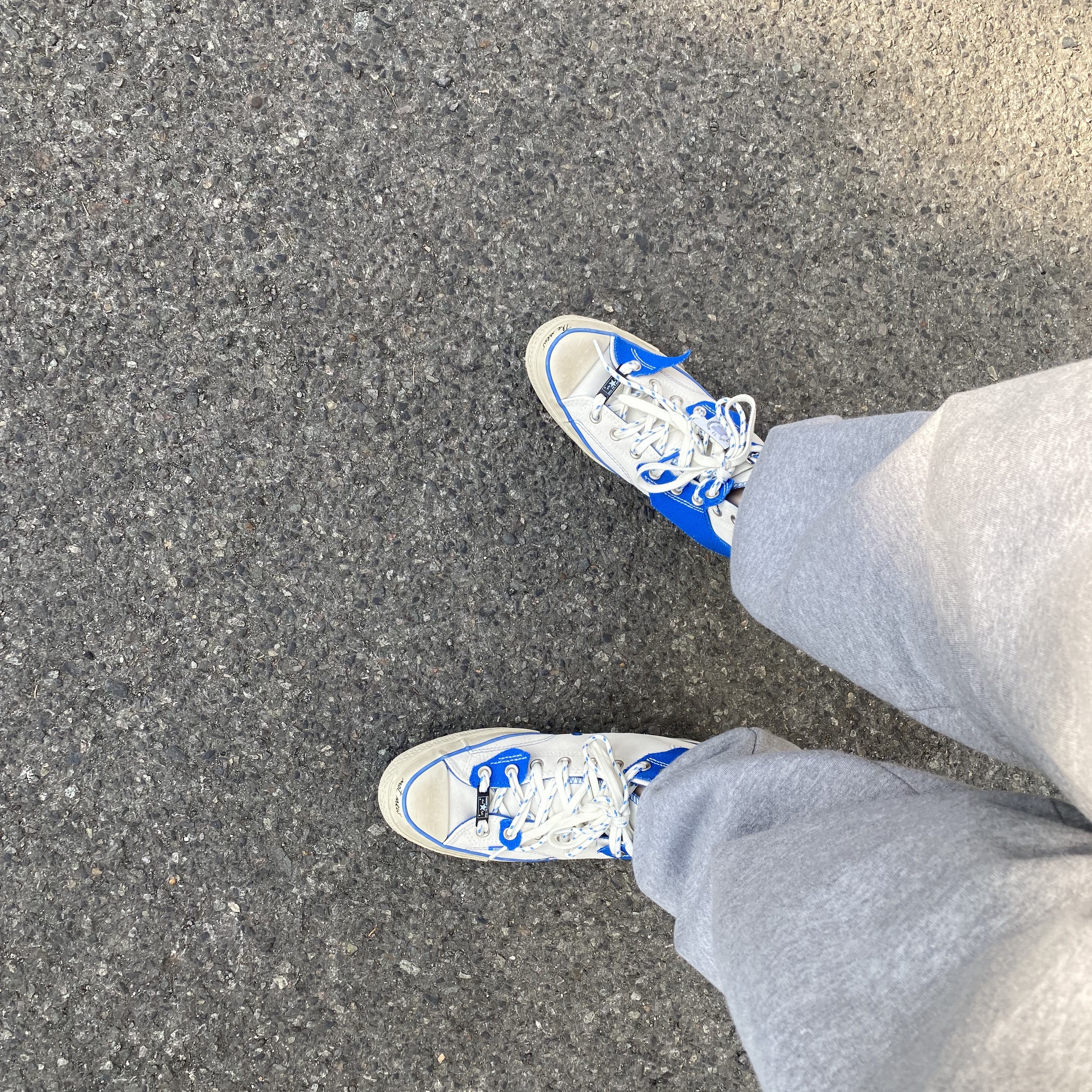 Converse x Ader Error Chuck 70 High White 착용 스타일