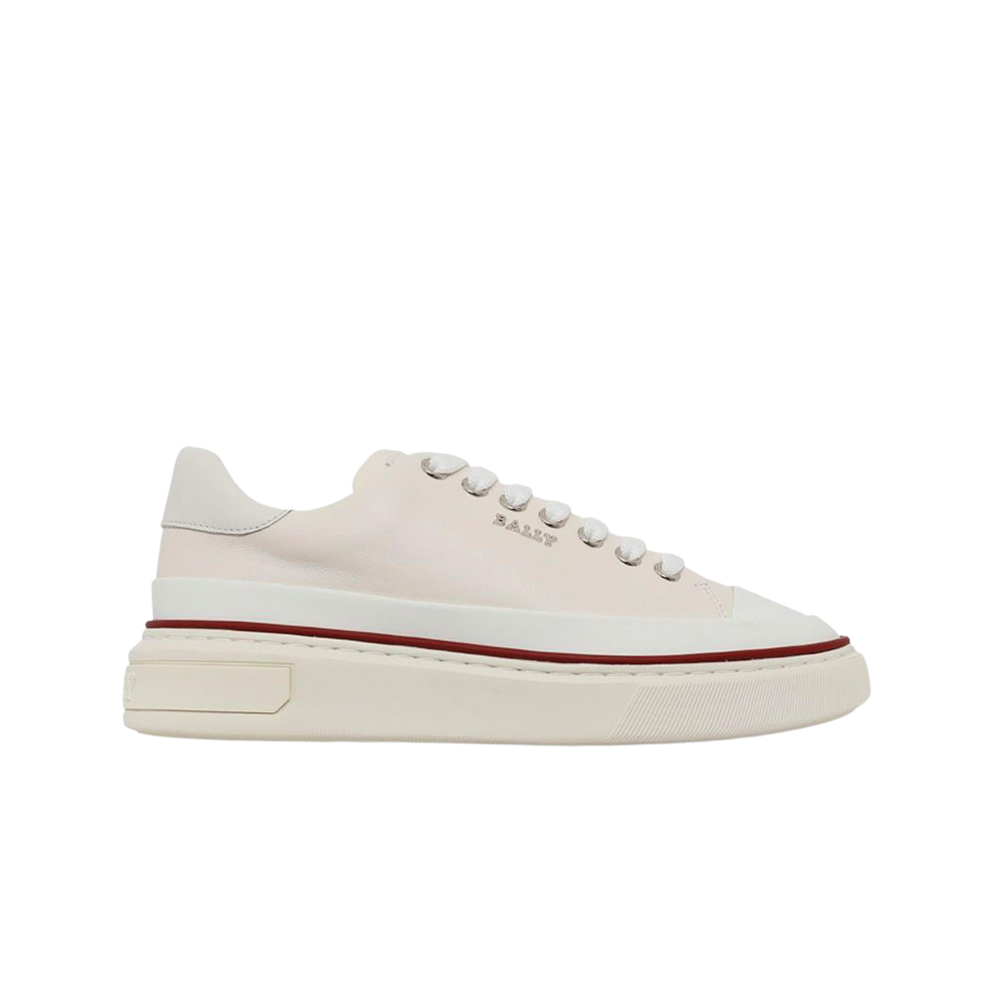 (W) 발리 메일리 레더 스니커즈 블랙((W) Bally Maily Leather Sneakers Black) - 1