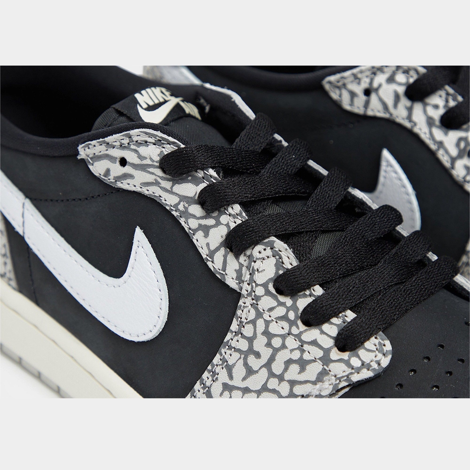 Jordan 1 Retro Low OG Black Cement 착용 스타일 - 5