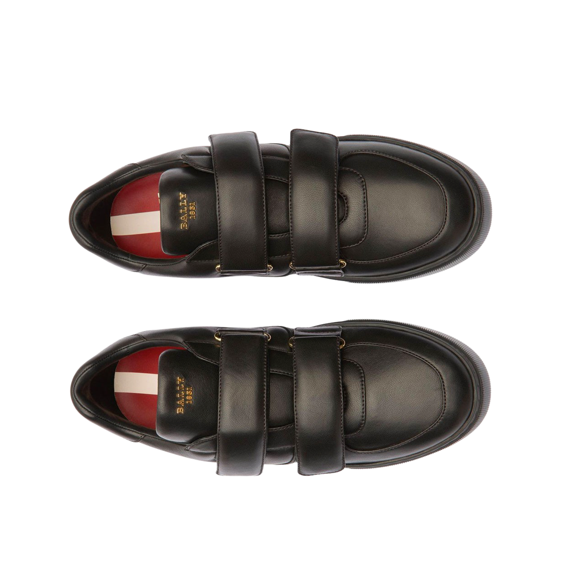 발리 리프트 레더 스니커즈 블랙(Bally Lift Leather Sneakers Black) - 2