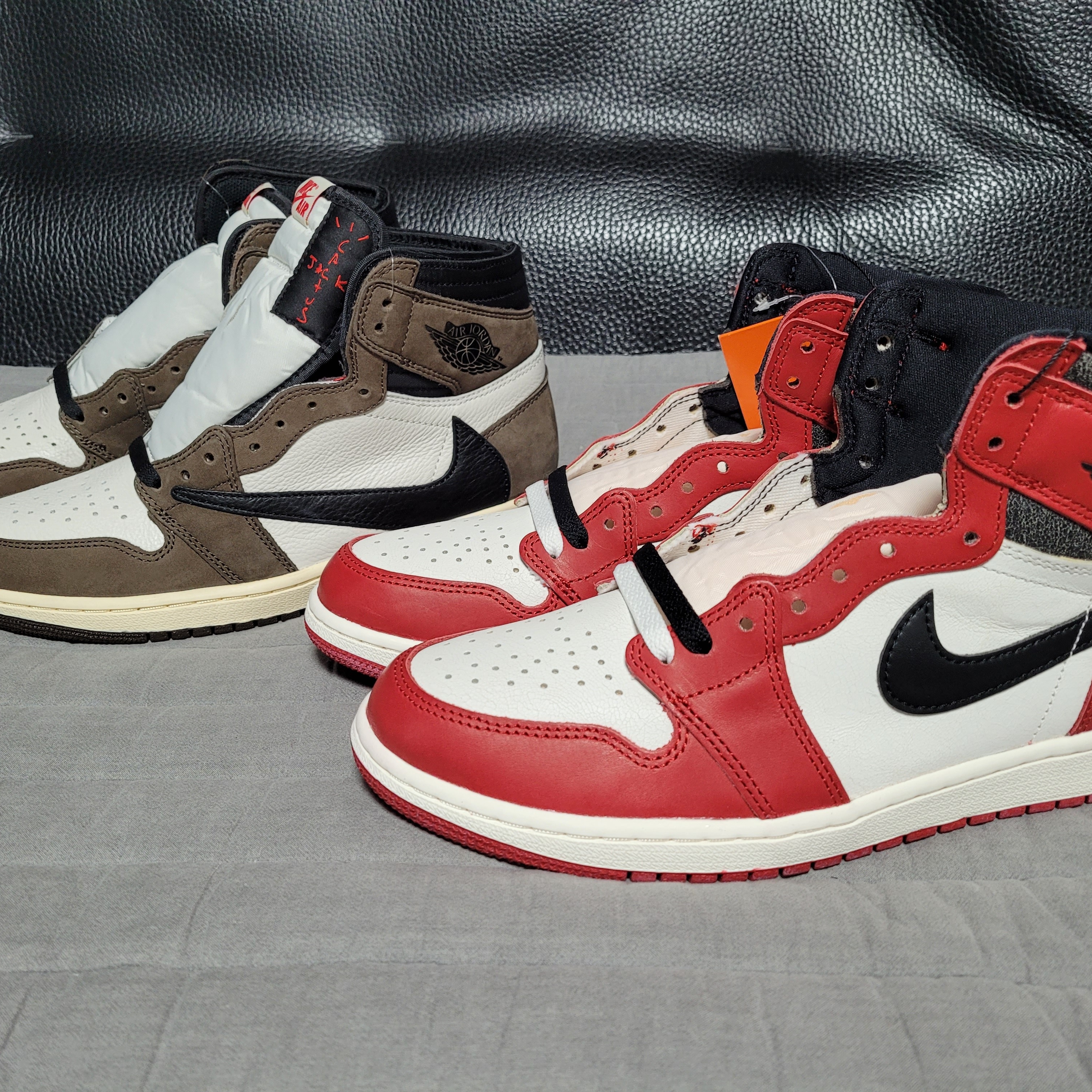 Jordan 1 x Travis Scott Retro High OG SP Mocha 착용 스타일 - 2