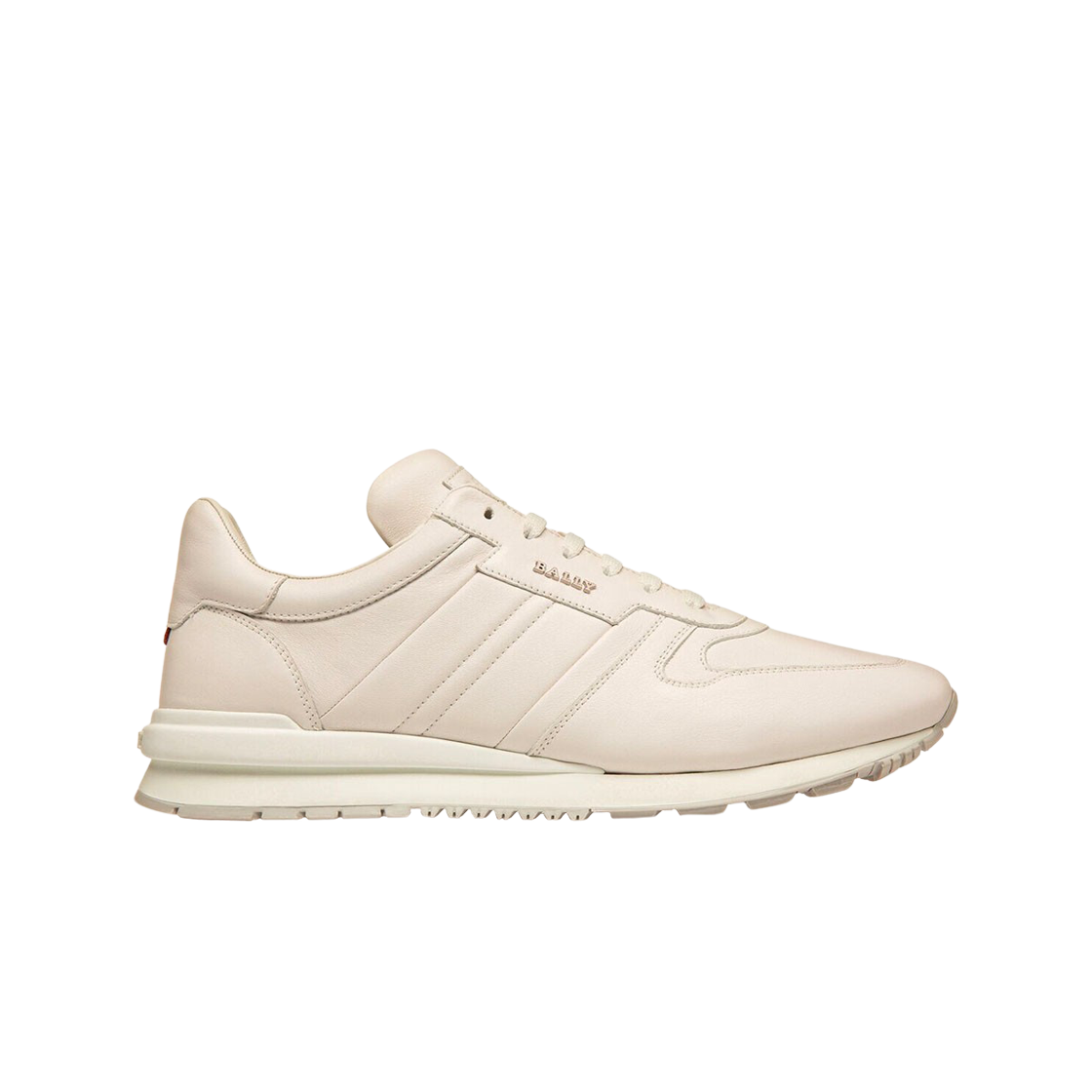 발리 아슬러 레더 스니커즈 화이트(Bally Asler Leather Sneakers White) - 1