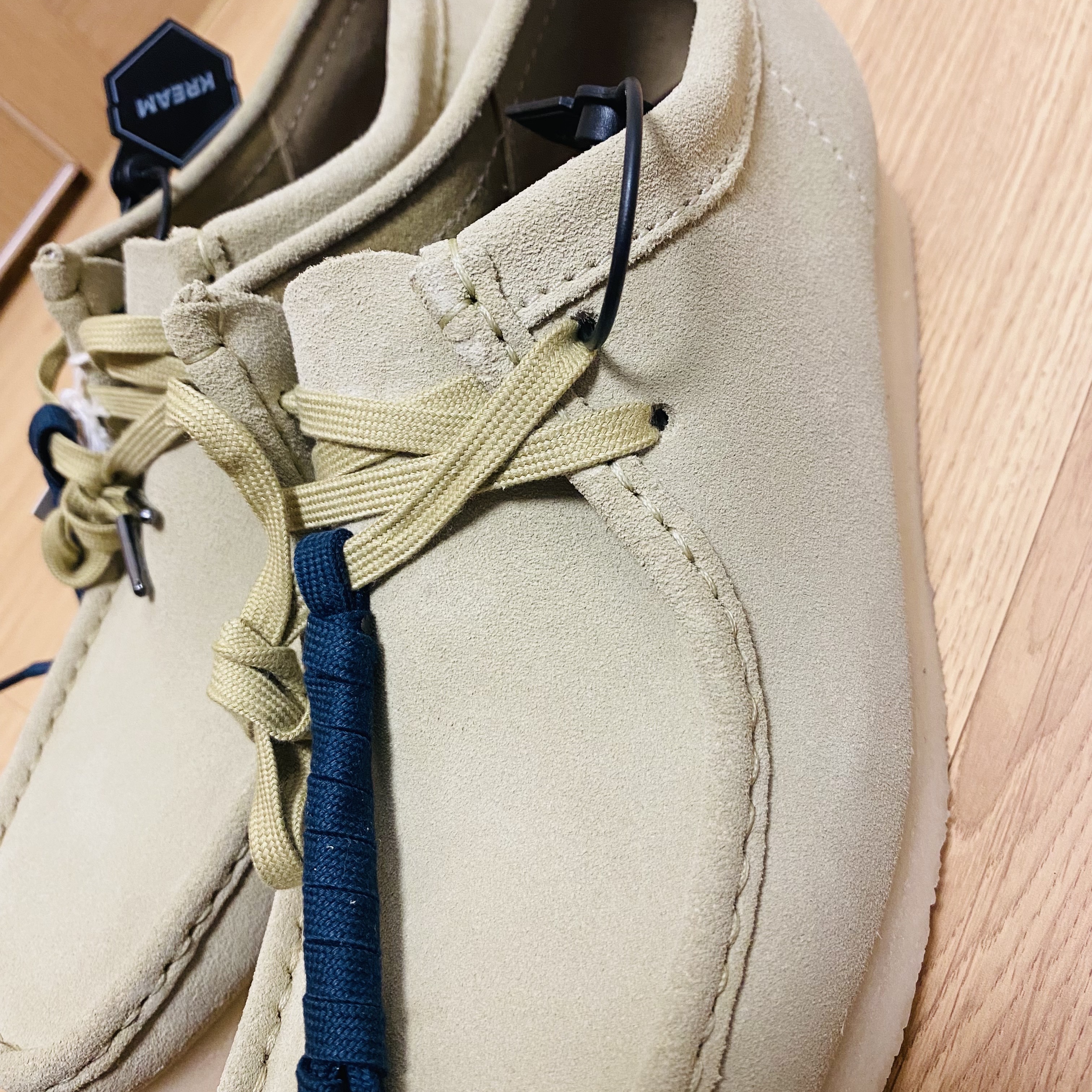 Clarks Wallabee Maple Suede 착용 스타일