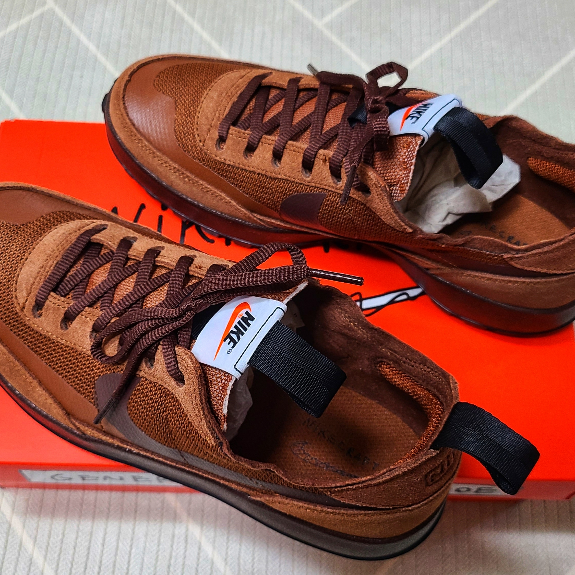 Nike x Tom Sachs General Purpose Shoe Brown 착용 스타일 - 3