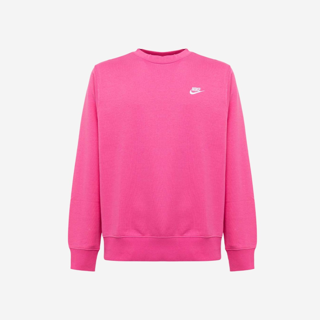 Nike NSW Club French Terry Crew Sweatshirt Pinksicle - Asia 상세 이미지 1