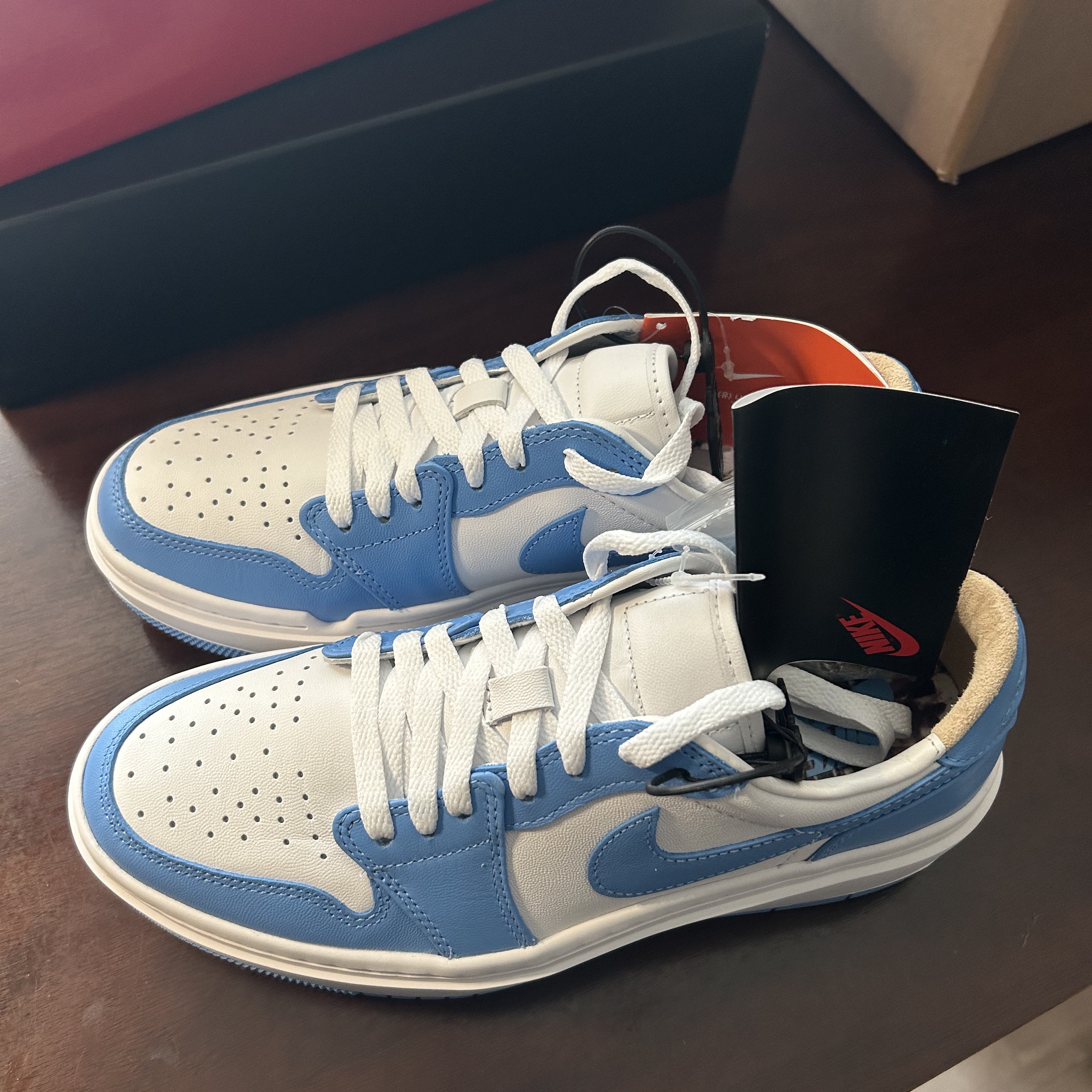 (W) Jordan 1 Elevate Low SE University Blue 착용 스타일