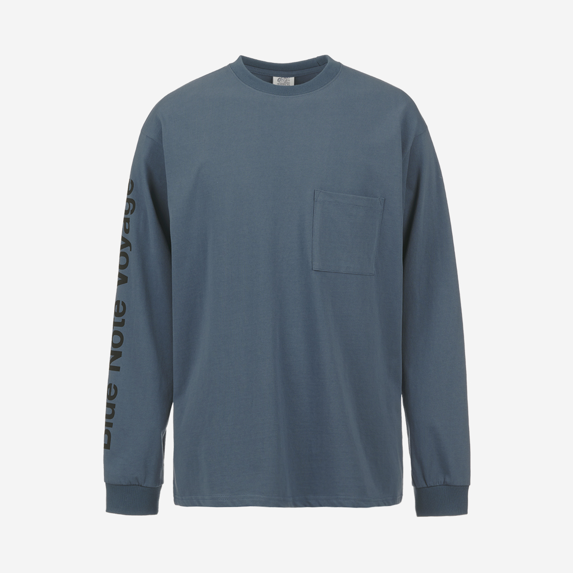 더바이닐하우스 노 아폴로지스 포켓 롱슬리브 티셔츠 블루(Thevinylhouse No Apologies Pocket LS T-Shirt Blue) - 2