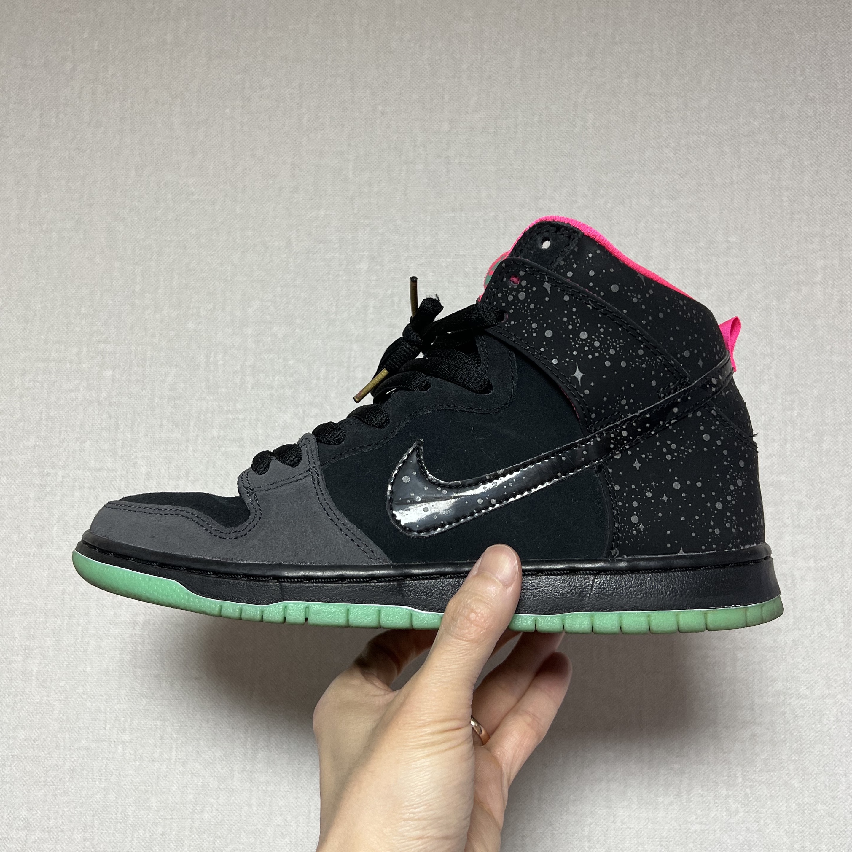 Nike Dunk SB High Premier Northern Lights 착용 스타일 - 3