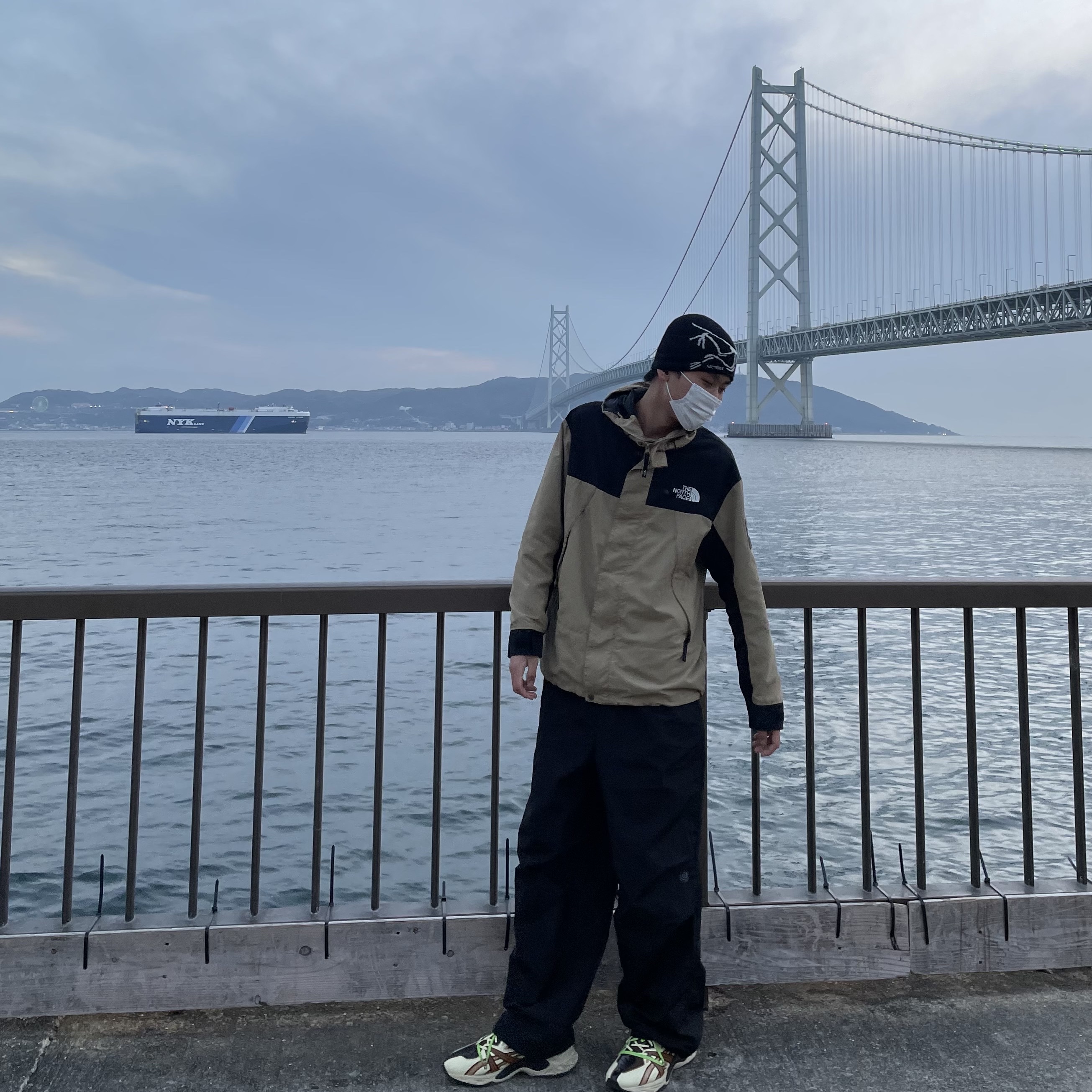 Asics x Andersson Bell HN2-S Protoblast Butter, Arc'teryx Bird Head Toque Orca 착용 스타일 - 1