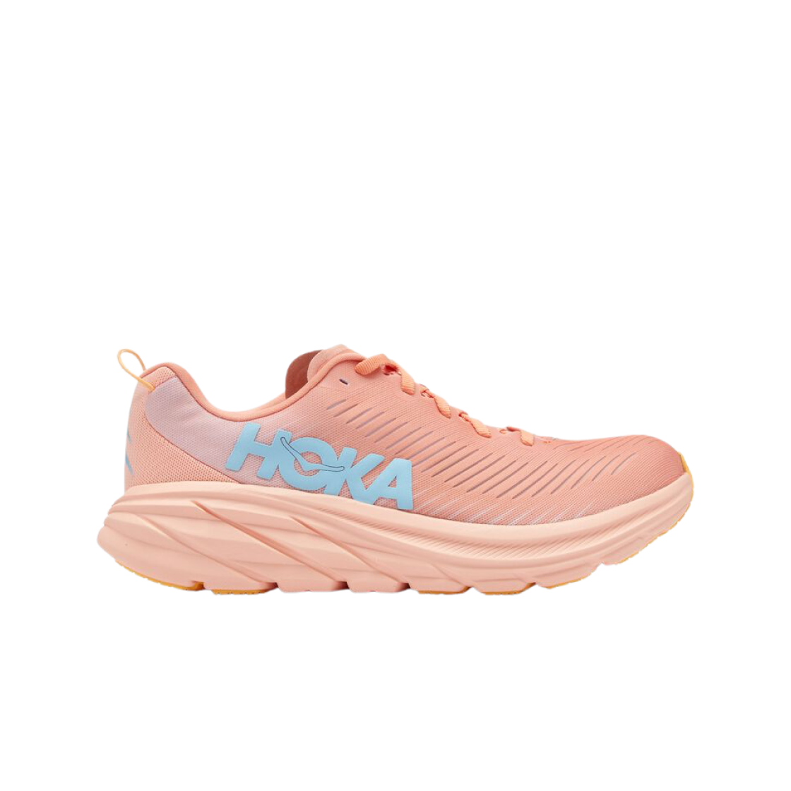 (W) 호카 링컨 3 쉘 코랄 피치 파르페 - 와이드