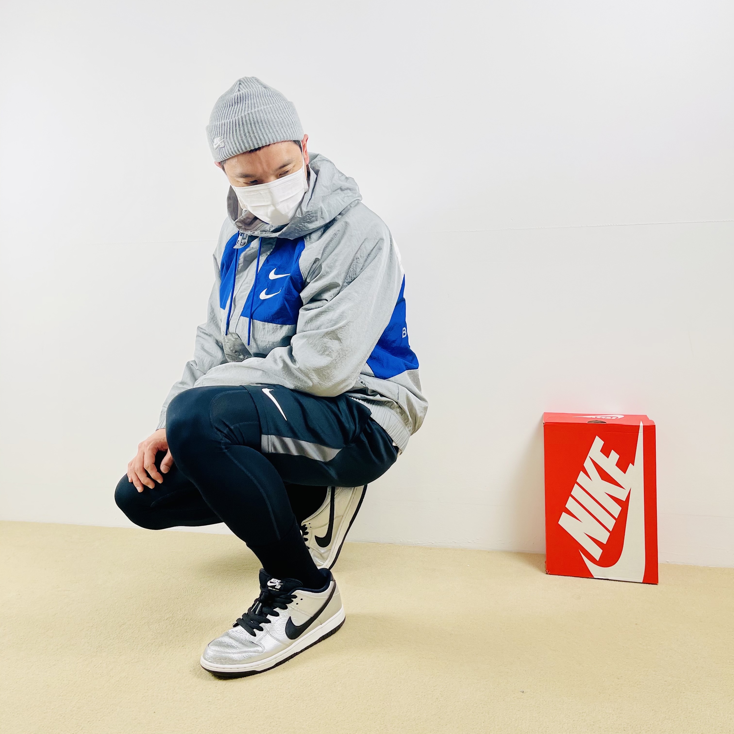 Nike Dunk SB Low Cold Pizza 착용 스타일 - 1