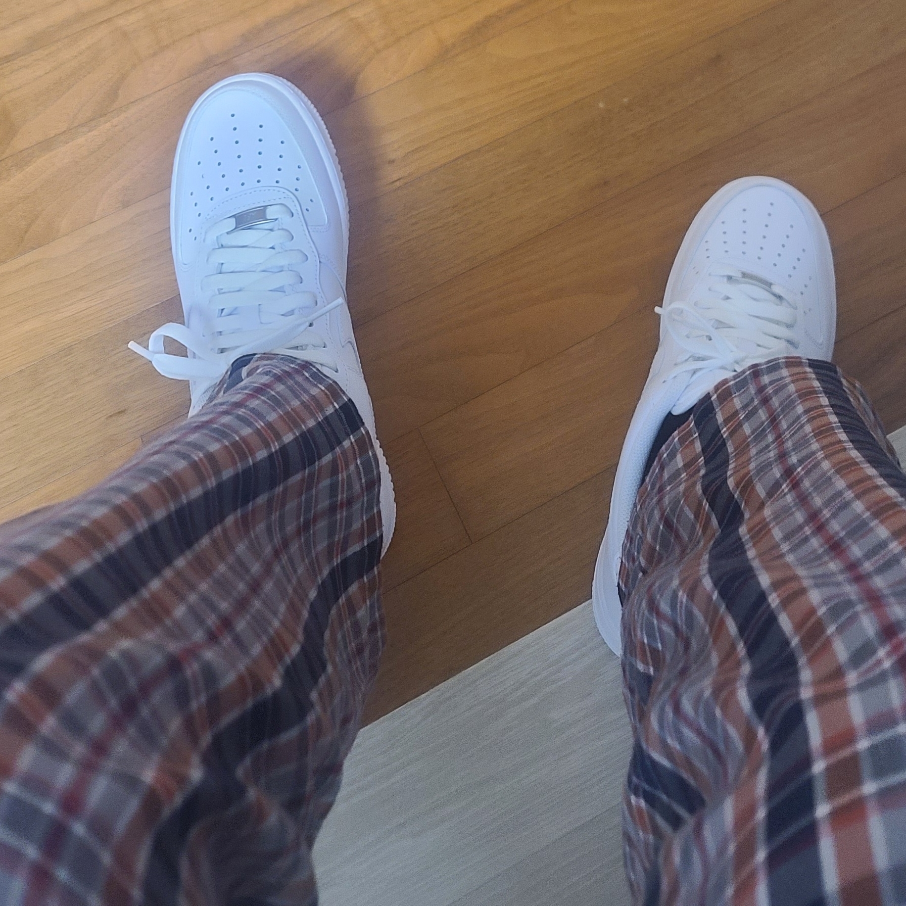 Nike Air Force 1 '07 Low White 착용 스타일