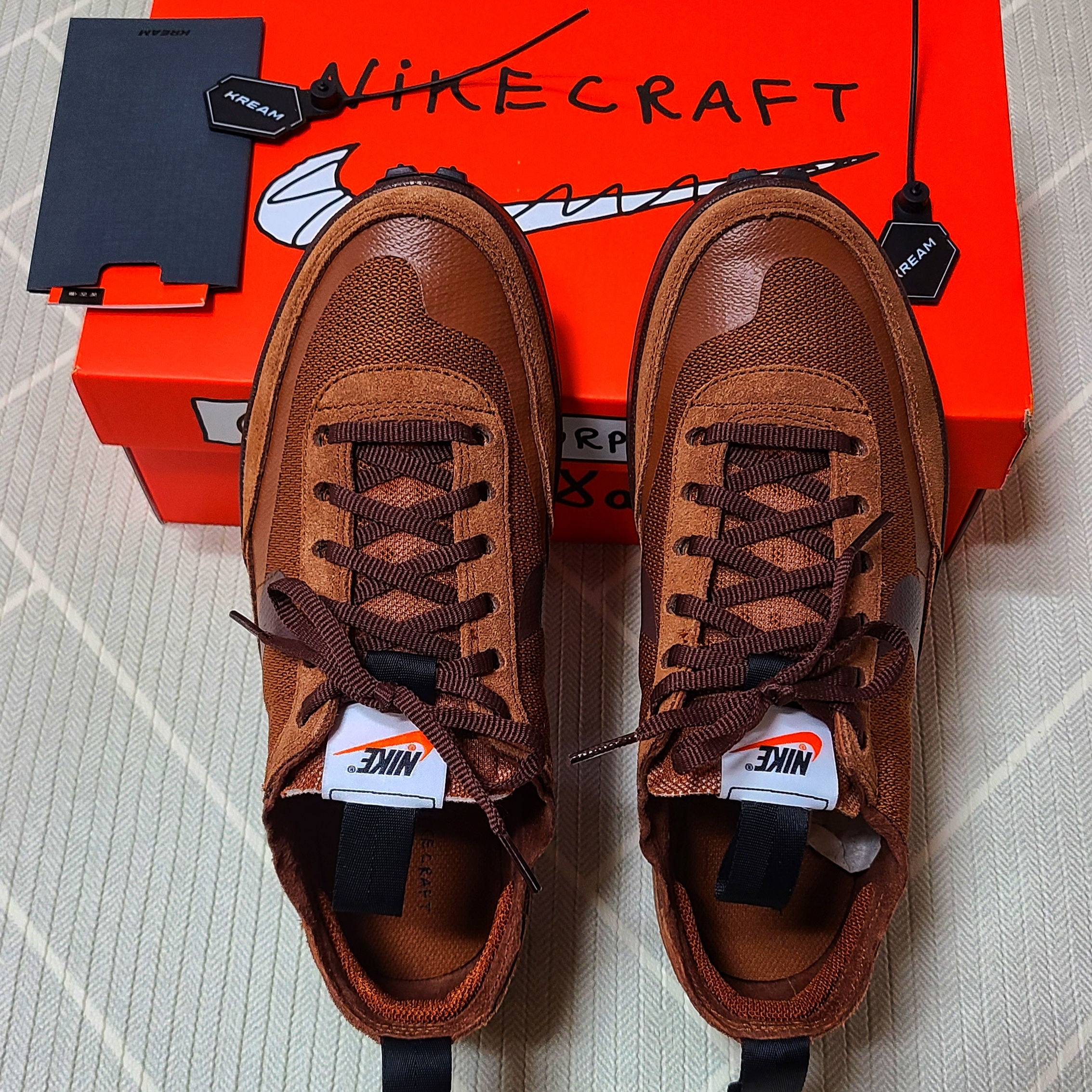 Nike x Tom Sachs General Purpose Shoe Brown 착용 스타일 - 2