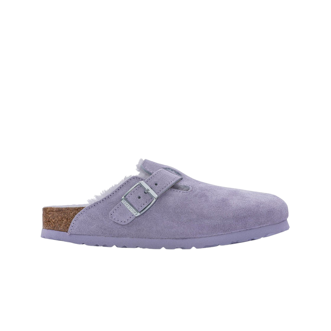 (W) 버켄스탁 보스턴 셔링 퍼플 포그 - 내로우((W) Birkenstock Boston Shearling Purple Fog - Narrow) - 1