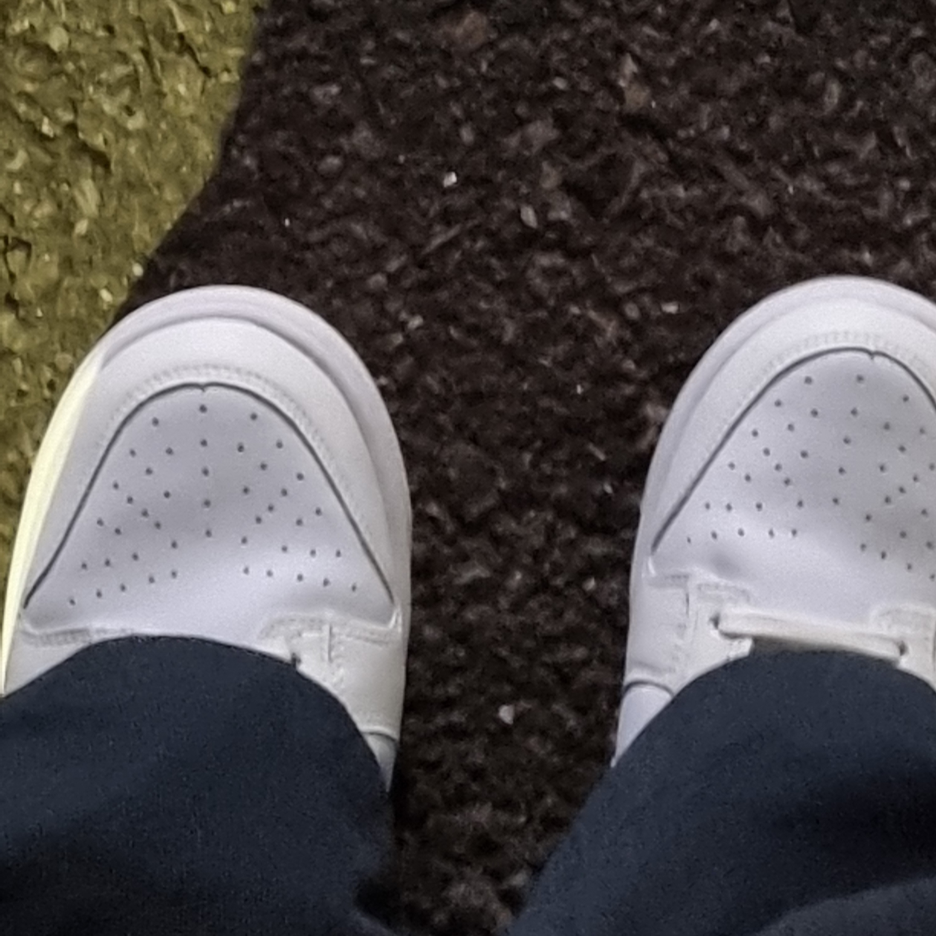 (W) Nike Dunk Low White and Sail 착용 스타일 - 2