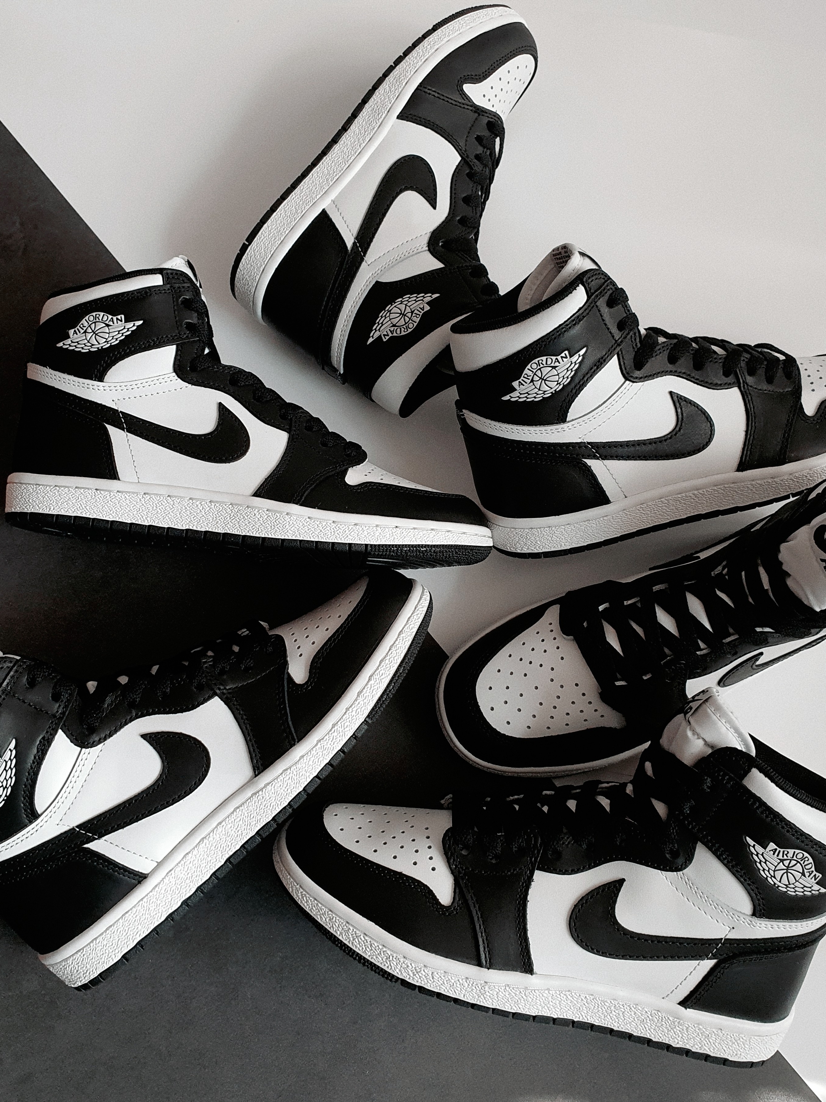 Jordan 1 High 85 Black White 착용 스타일