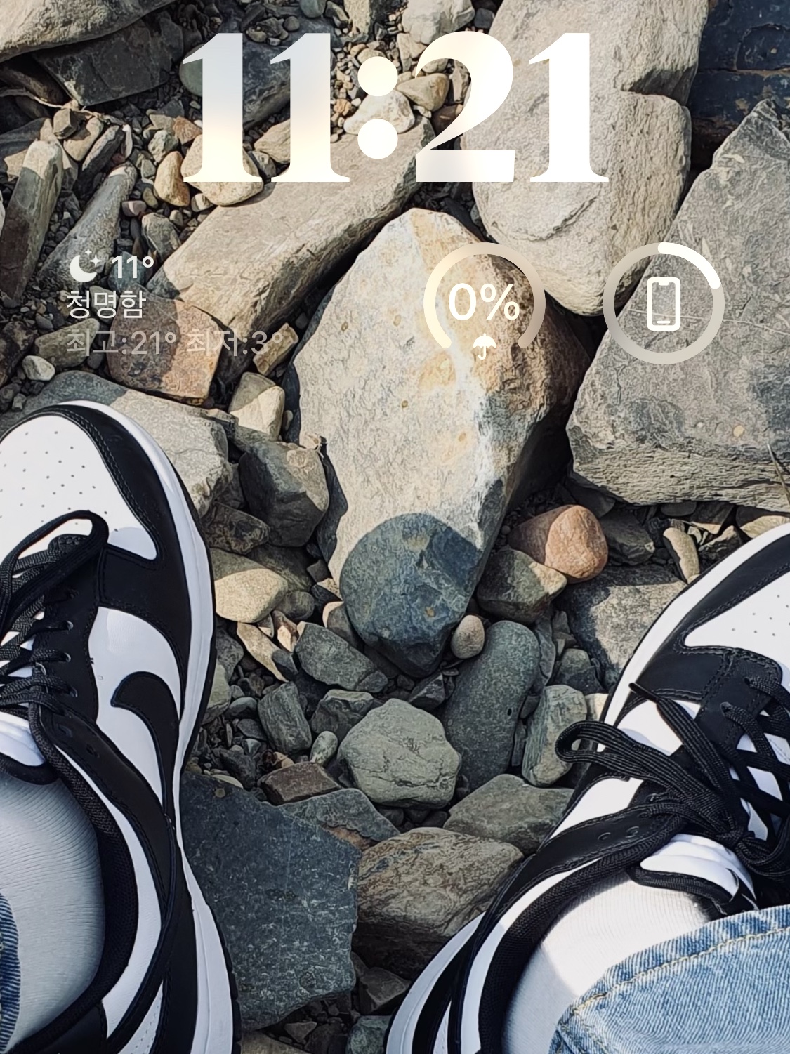 Nike Dunk Low Retro Black 착용 스타일
