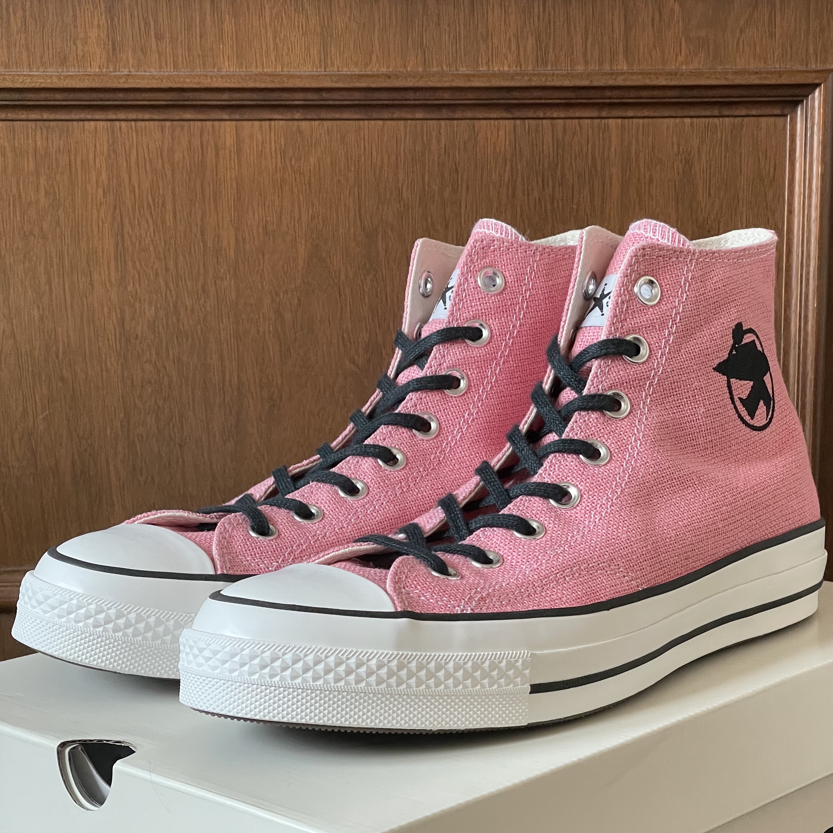 Converse x Stussy Chuck 70 High Plumeria 착용 스타일 - 2