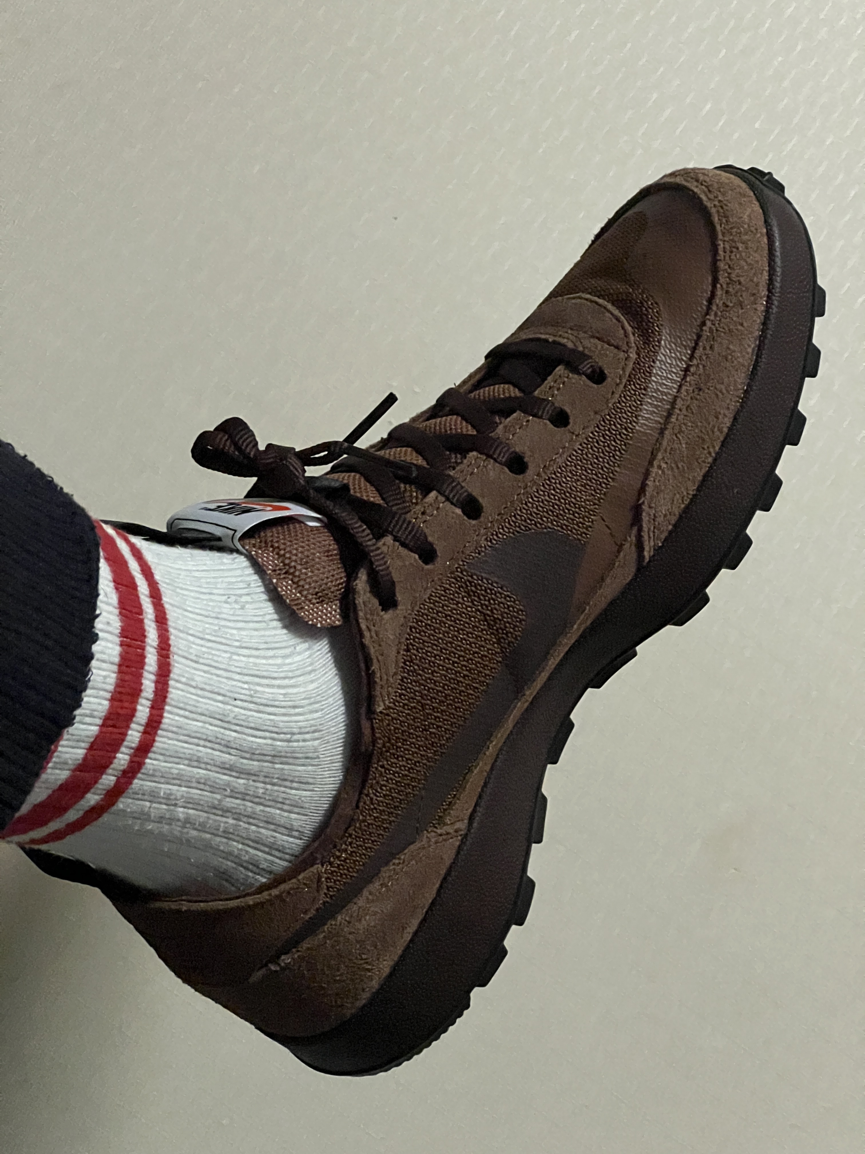 Nike x Tom Sachs General Purpose Shoe Brown 착용 스타일