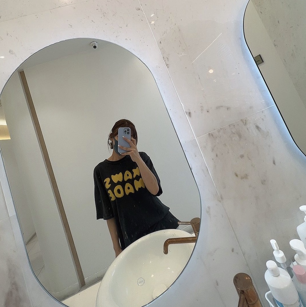 Human Made x Kaws #3 T-Shirt Black 착용 스타일