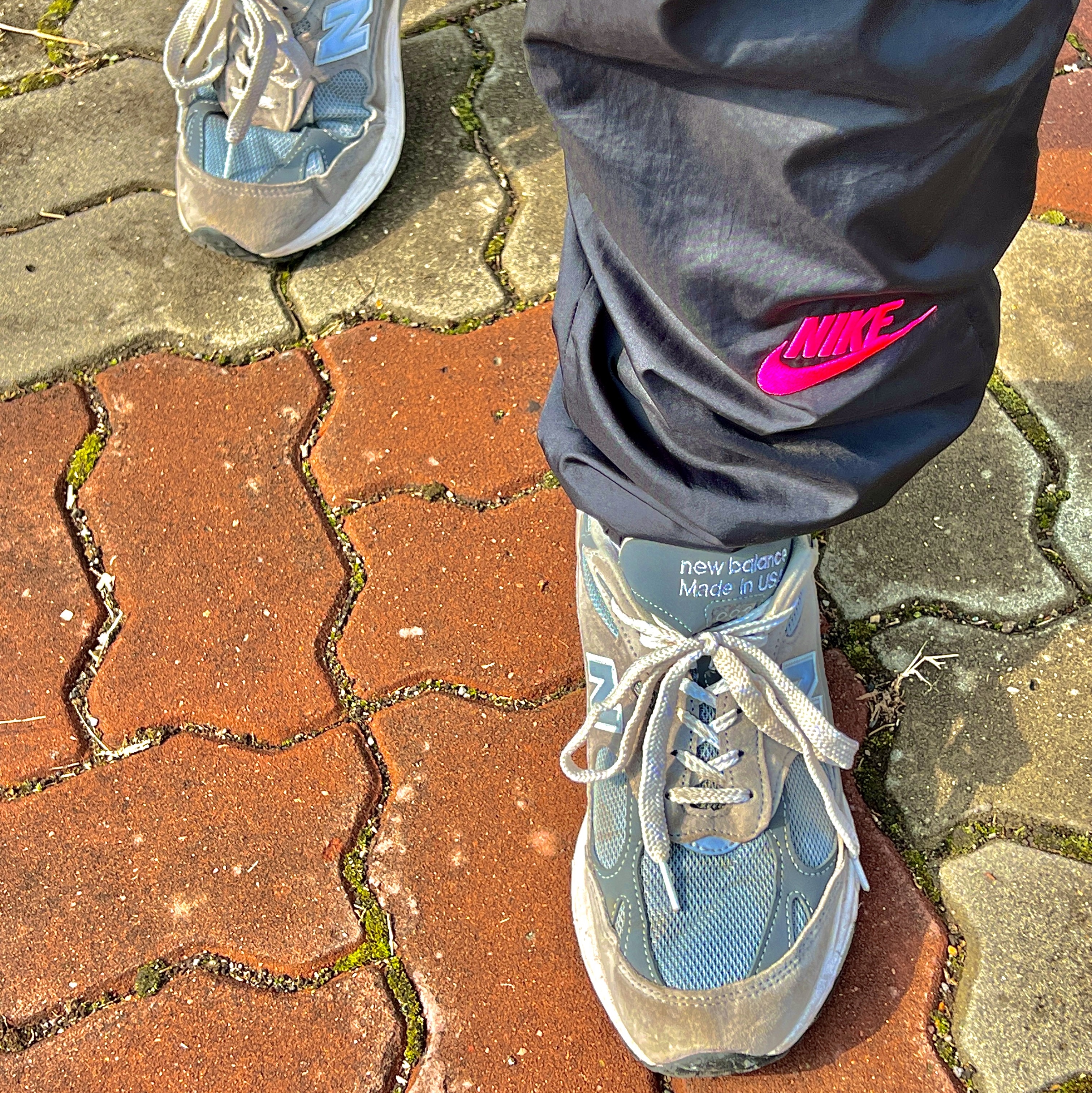 New Balance 993 Made in USA Grey - D Standard 착용 스타일