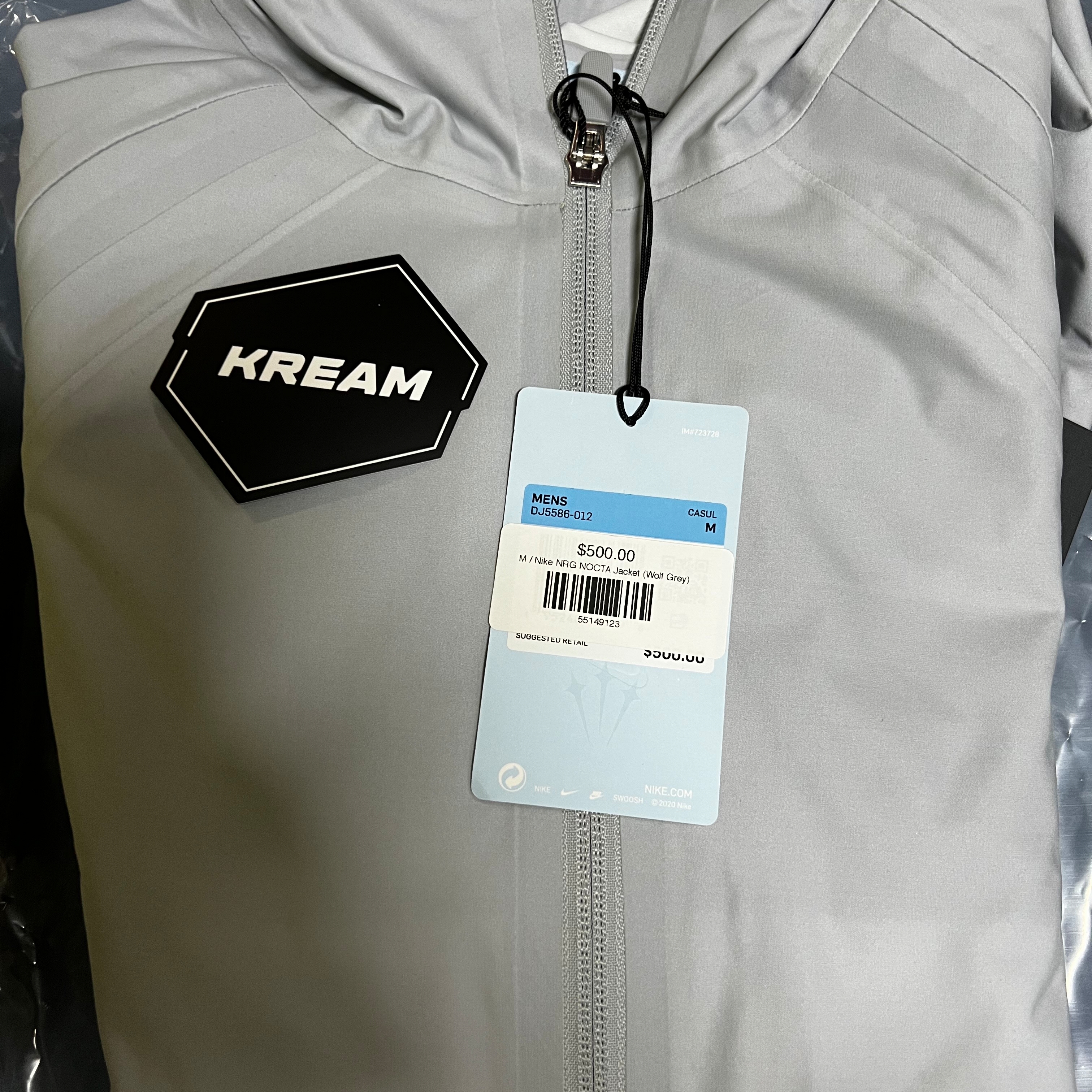 Nike x Drake Nocta Golf Jacket Grey - US/EU 착용 스타일