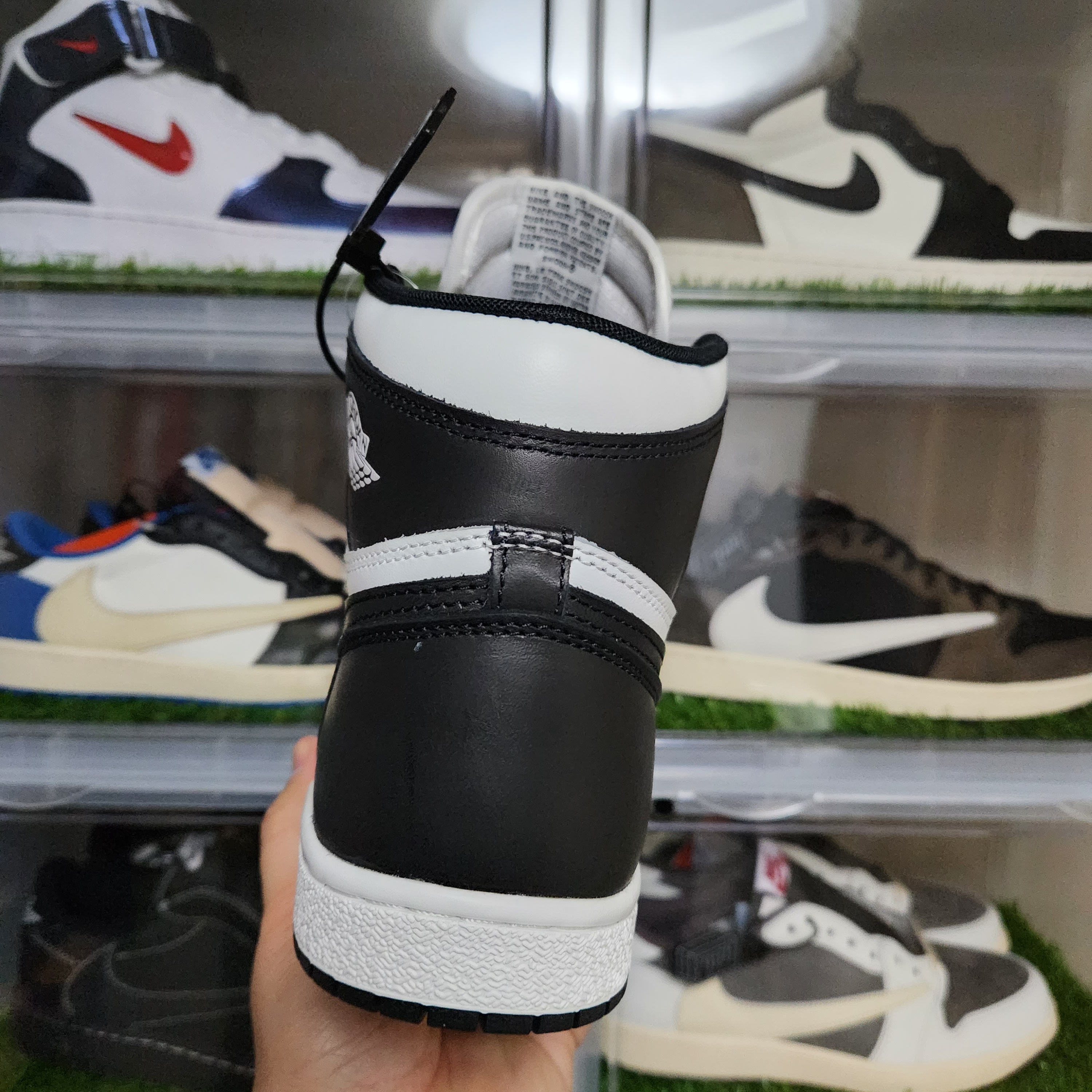 Jordan 1 High 85 Black White 착용 스타일 - 2