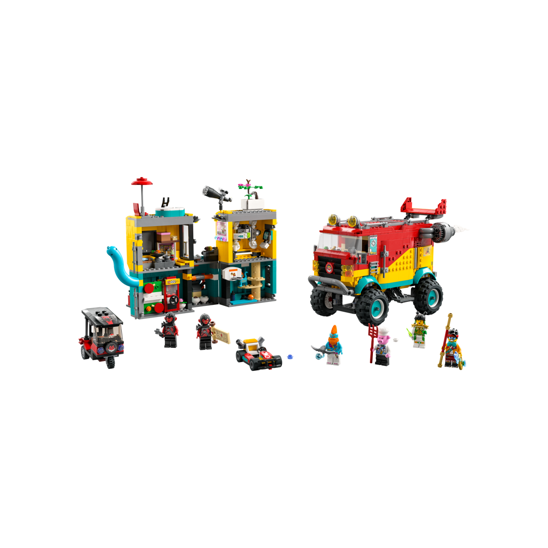 레고 몽키 키드 팀의 밴(Lego Monkie Kid's Team Van)