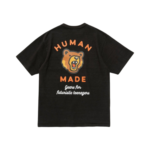 휴먼 메이드 포켓 티셔츠 #1 블랙