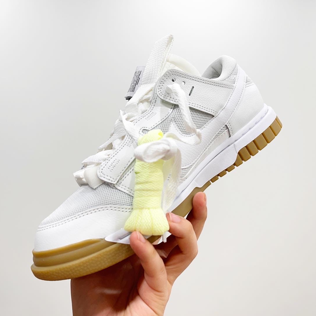 Nike Air Dunk Jumbo Photon Dust 착용 스타일 - 3
