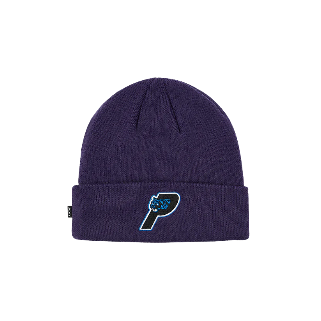 Palace Panther Beanie Perfect Purple - 23SS 상세 이미지 1