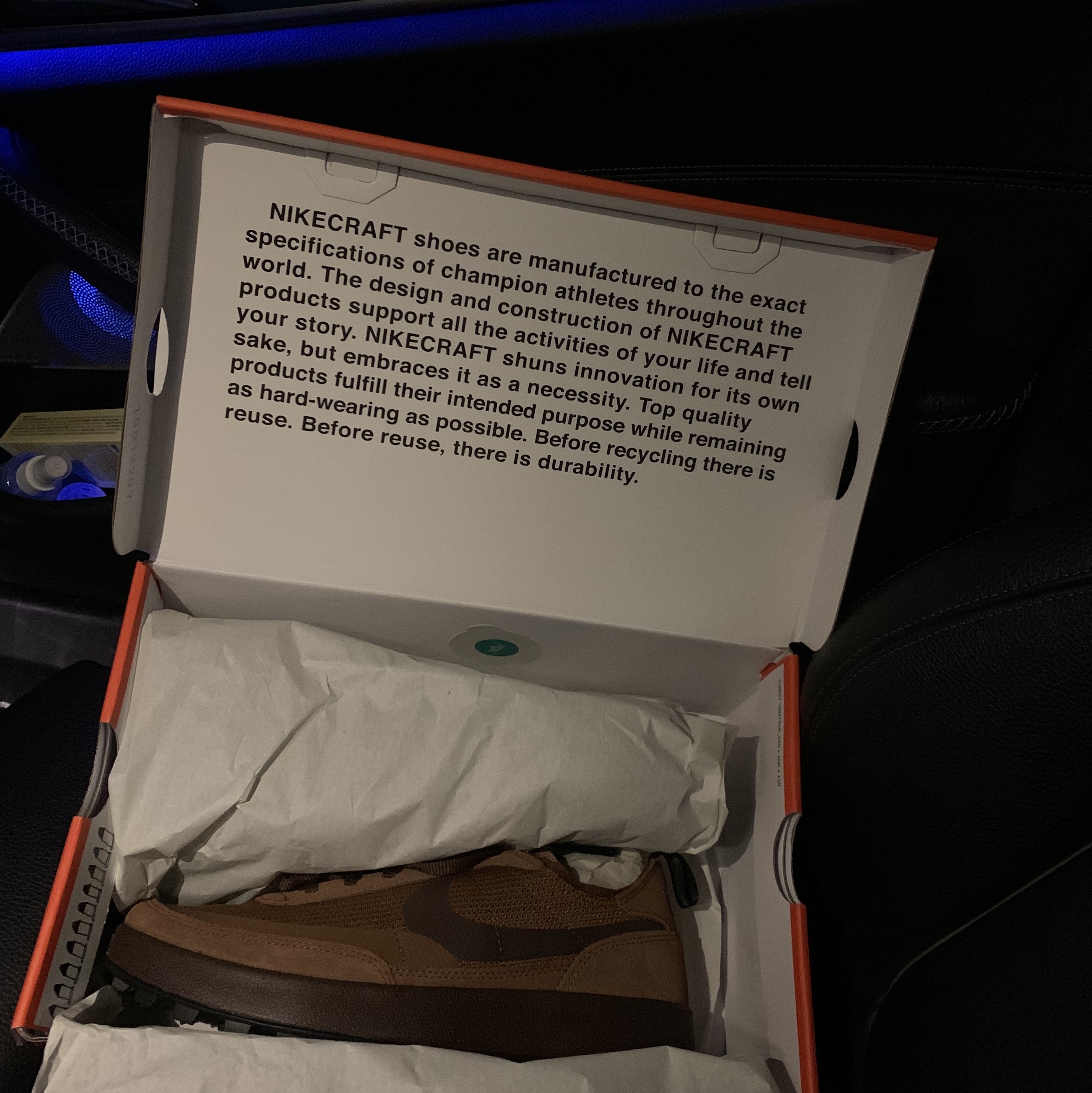 Nike x Tom Sachs General Purpose Shoe Brown 착용 스타일