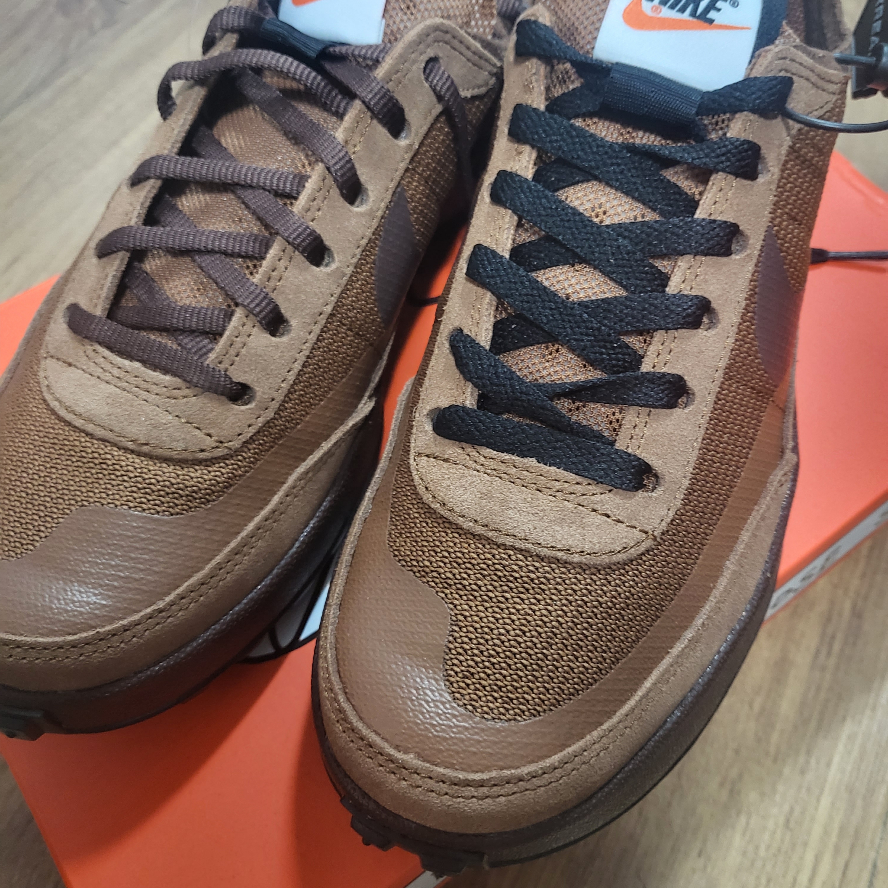 Nike x Tom Sachs General Purpose Shoe Brown 착용 스타일
