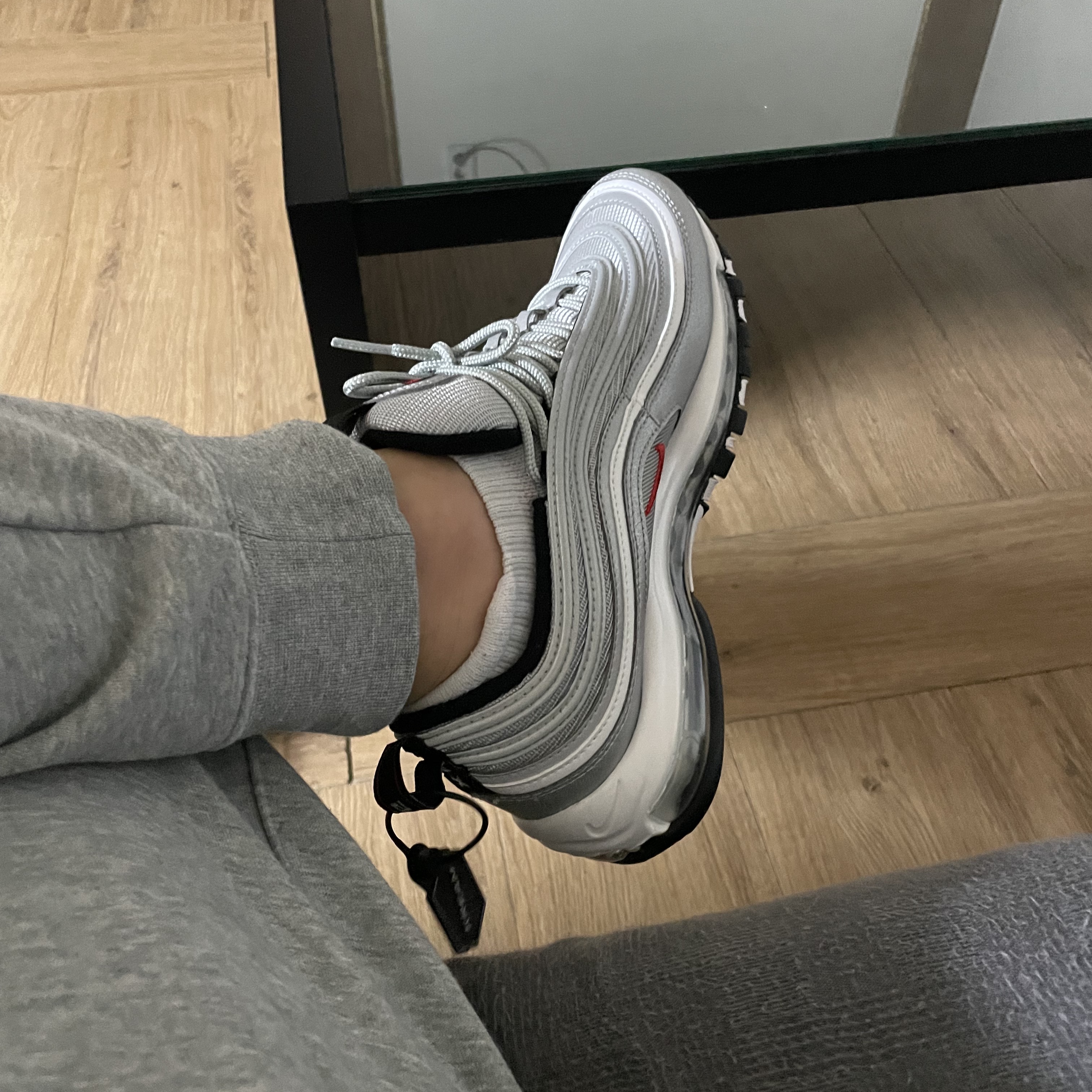 Nike Air Max 97 OG Silver Bullet 2022 착용 스타일