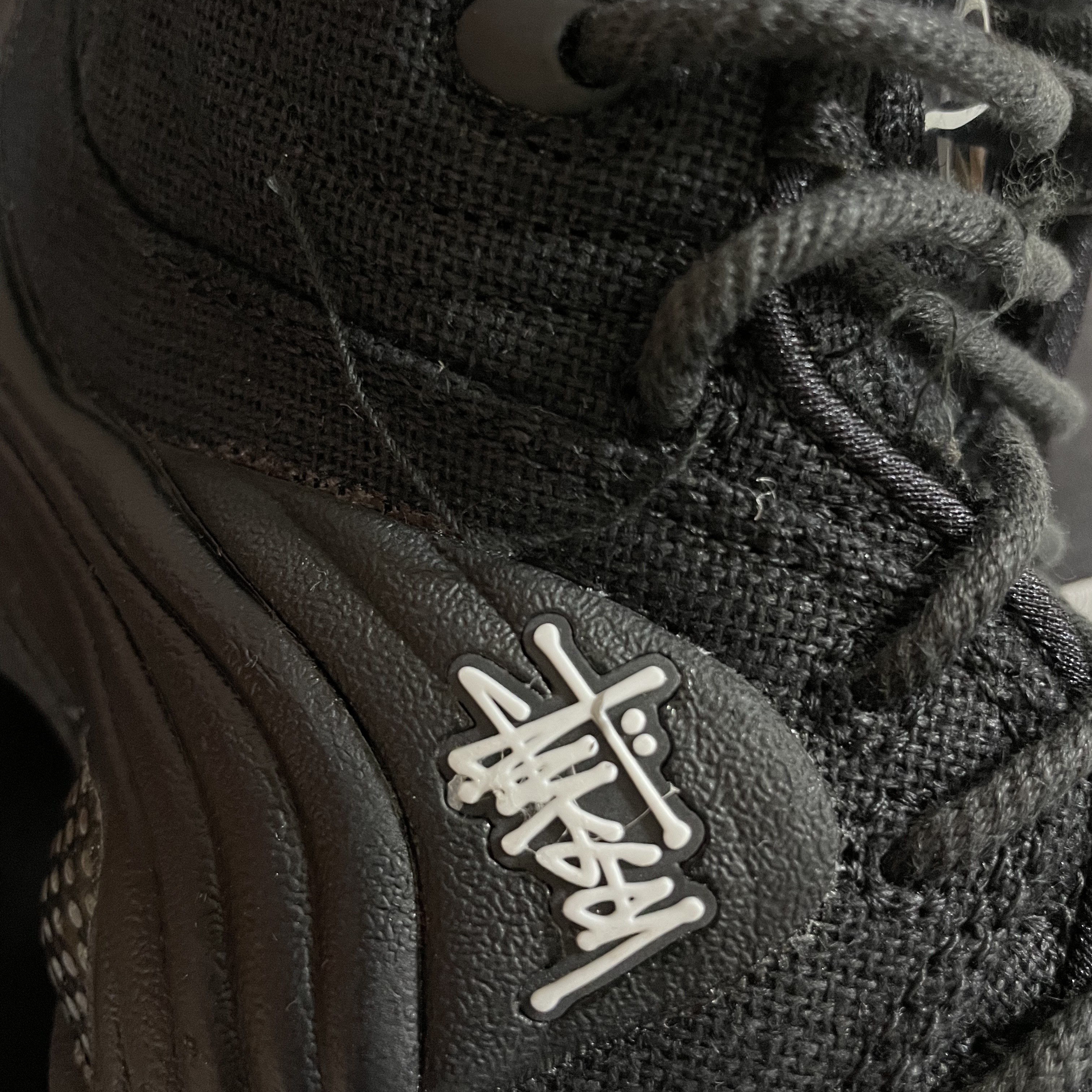 Nike x Stussy Air Penny II Black 착용 스타일 - 4
