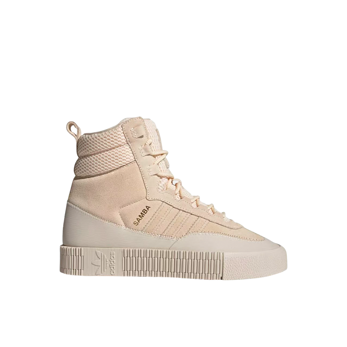 (W) 아디다스 삼바 부츠 원더 화이트((W) Adidas Samba Boot Wonder White) - 1