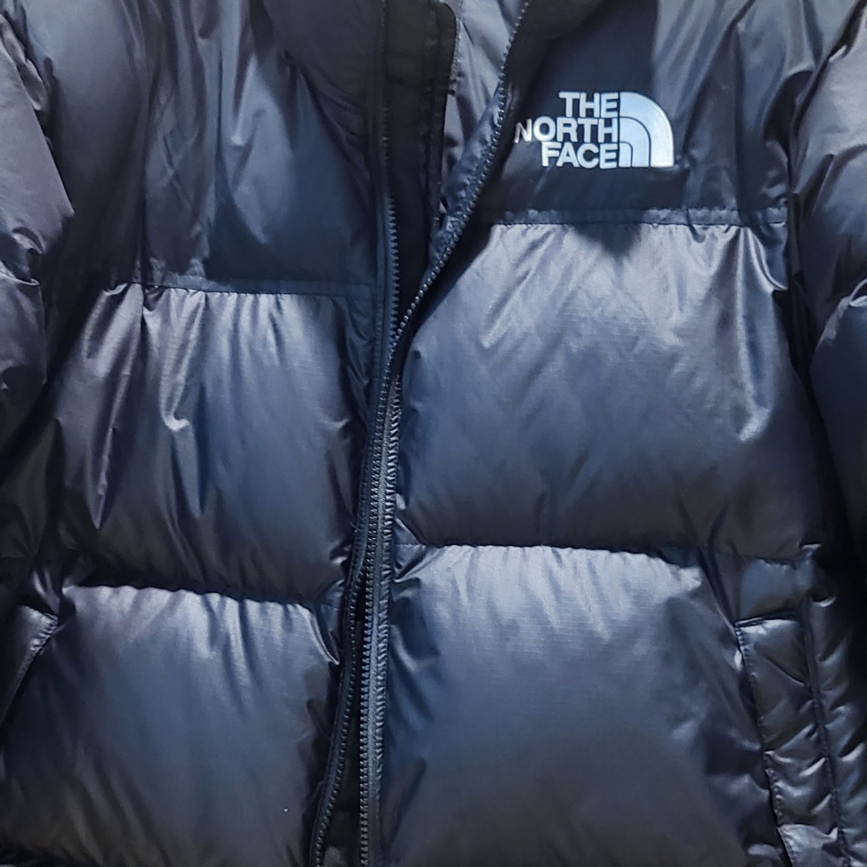 The North Face 1996 Eco Nuptse Jacket Black 착용 스타일