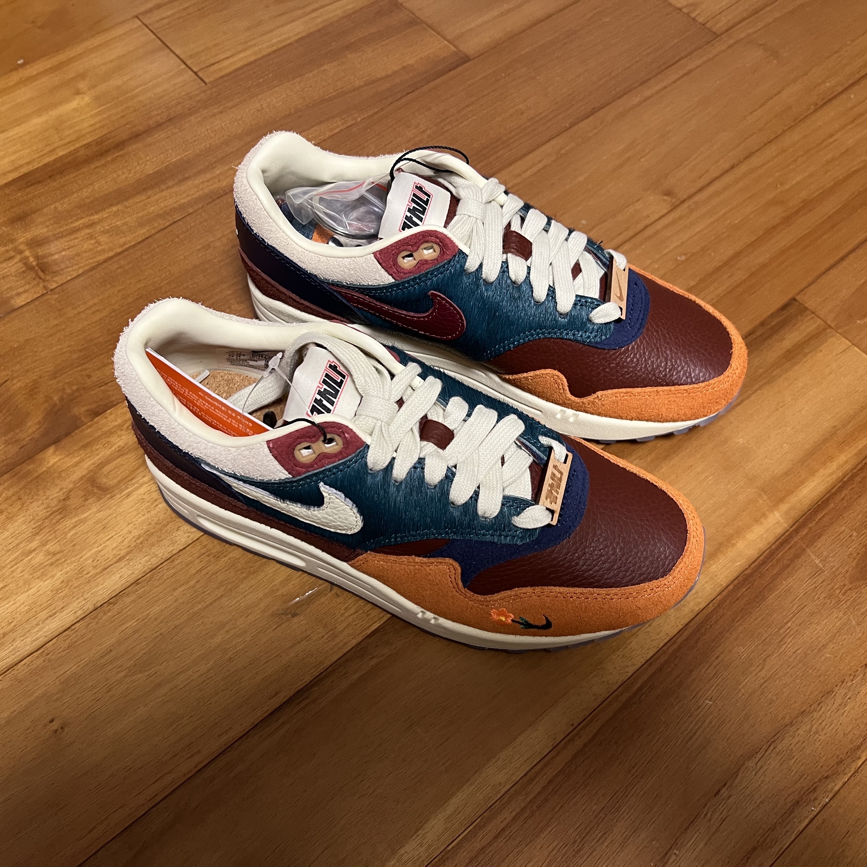 Nike x Kasina Air Max 1 SP Won-Ang Orange 착용 스타일