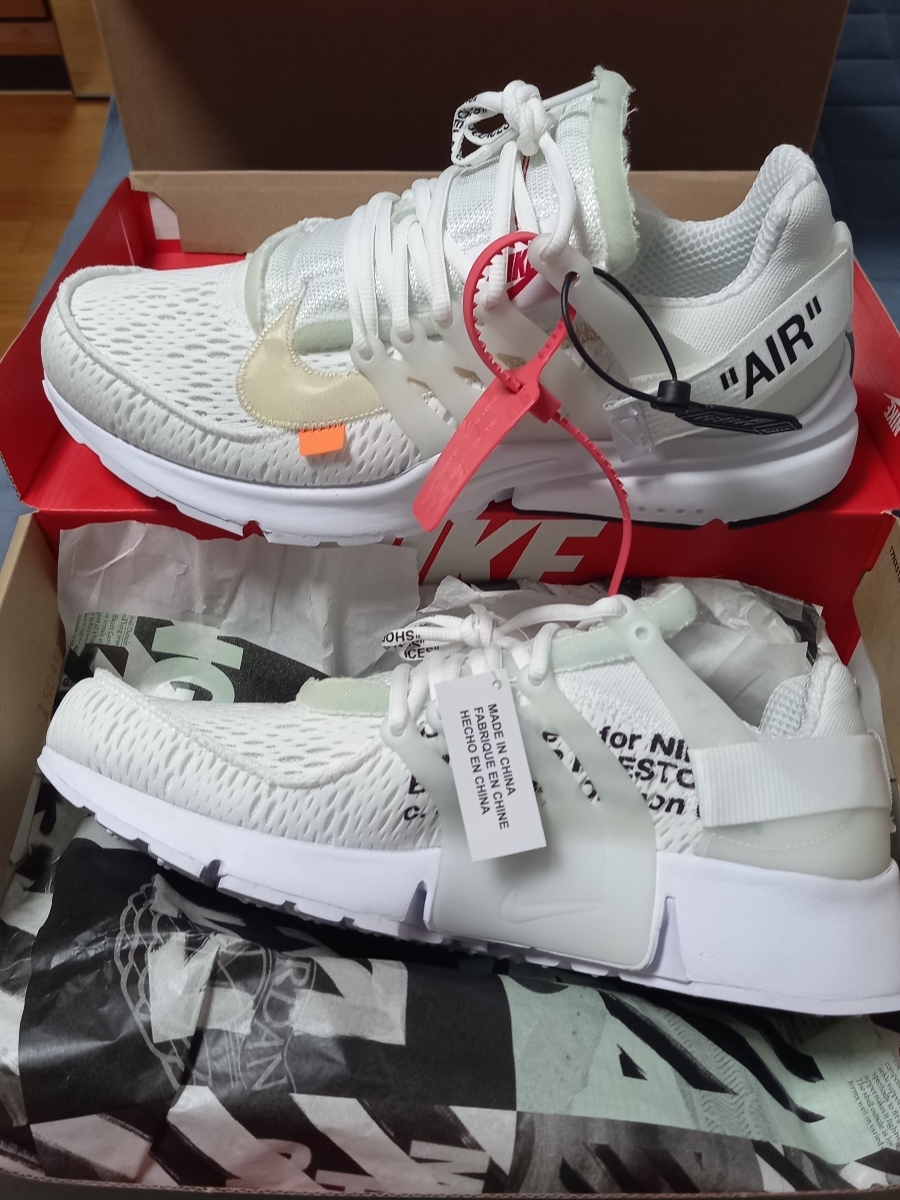 Nike x Off-White Air Presto White 착용 스타일