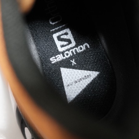 Salomon x And Wander XT-6 Golden Oak 착용 스타일 - 5