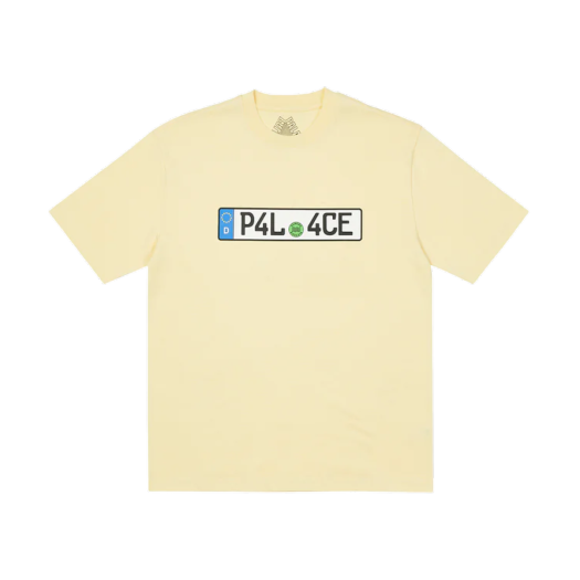 팔라스 플레이트 티셔츠 멜로우 옐로우 - 23SS
