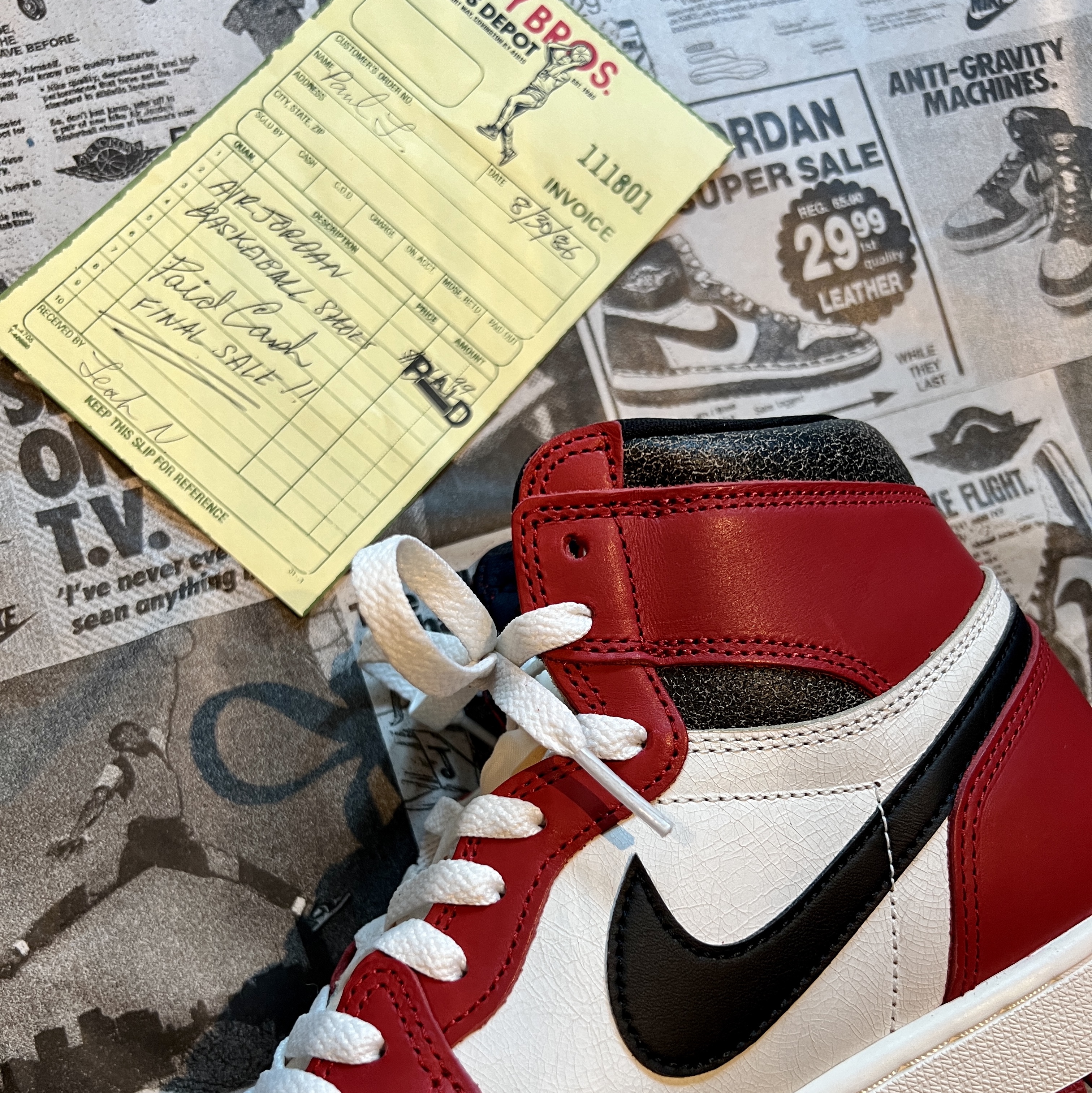 Jordan 1 Retro High OG Chicago 2022 착용 스타일 - 4