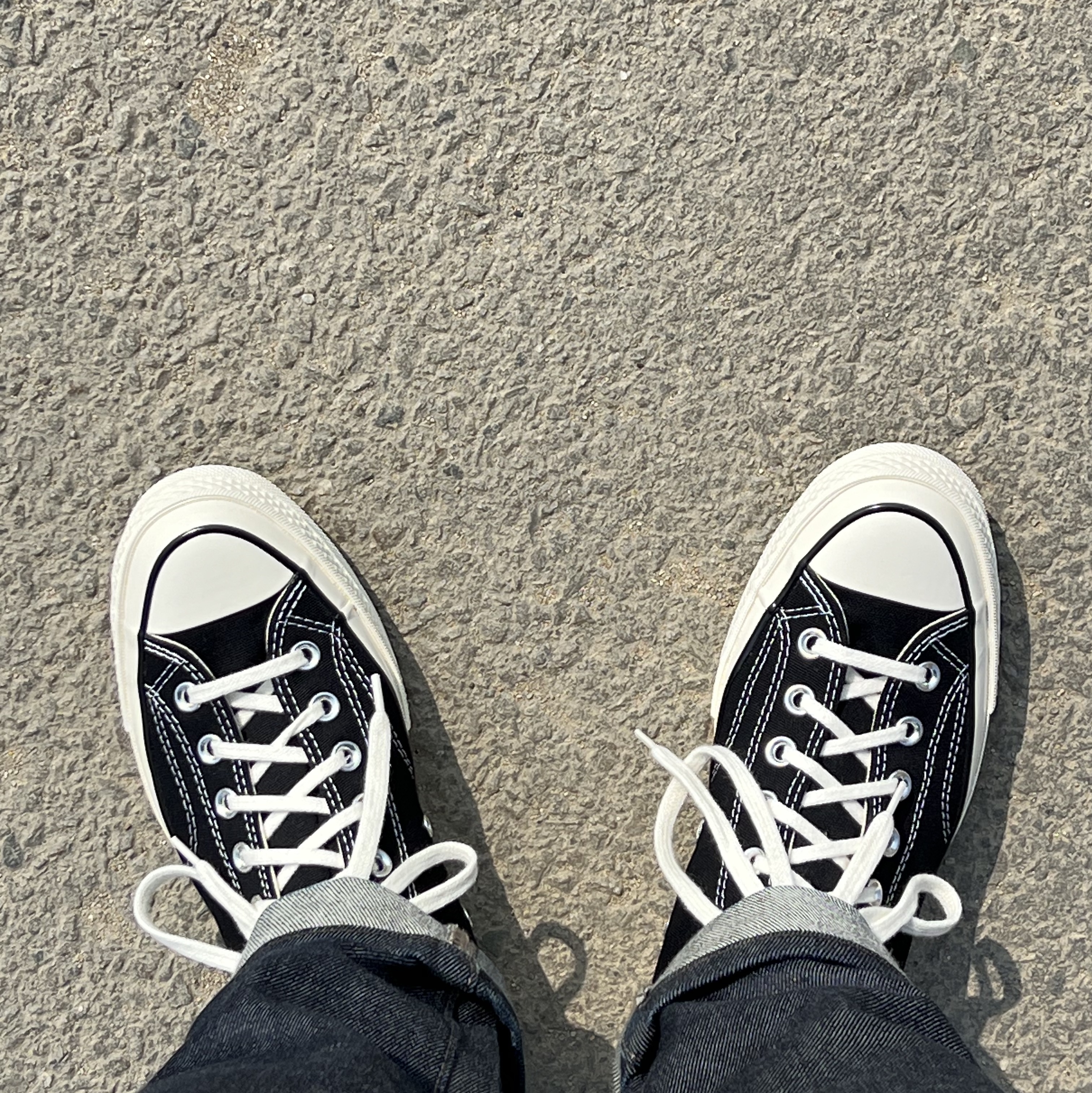 Converse Chuck 70 Hi Black 착용 스타일