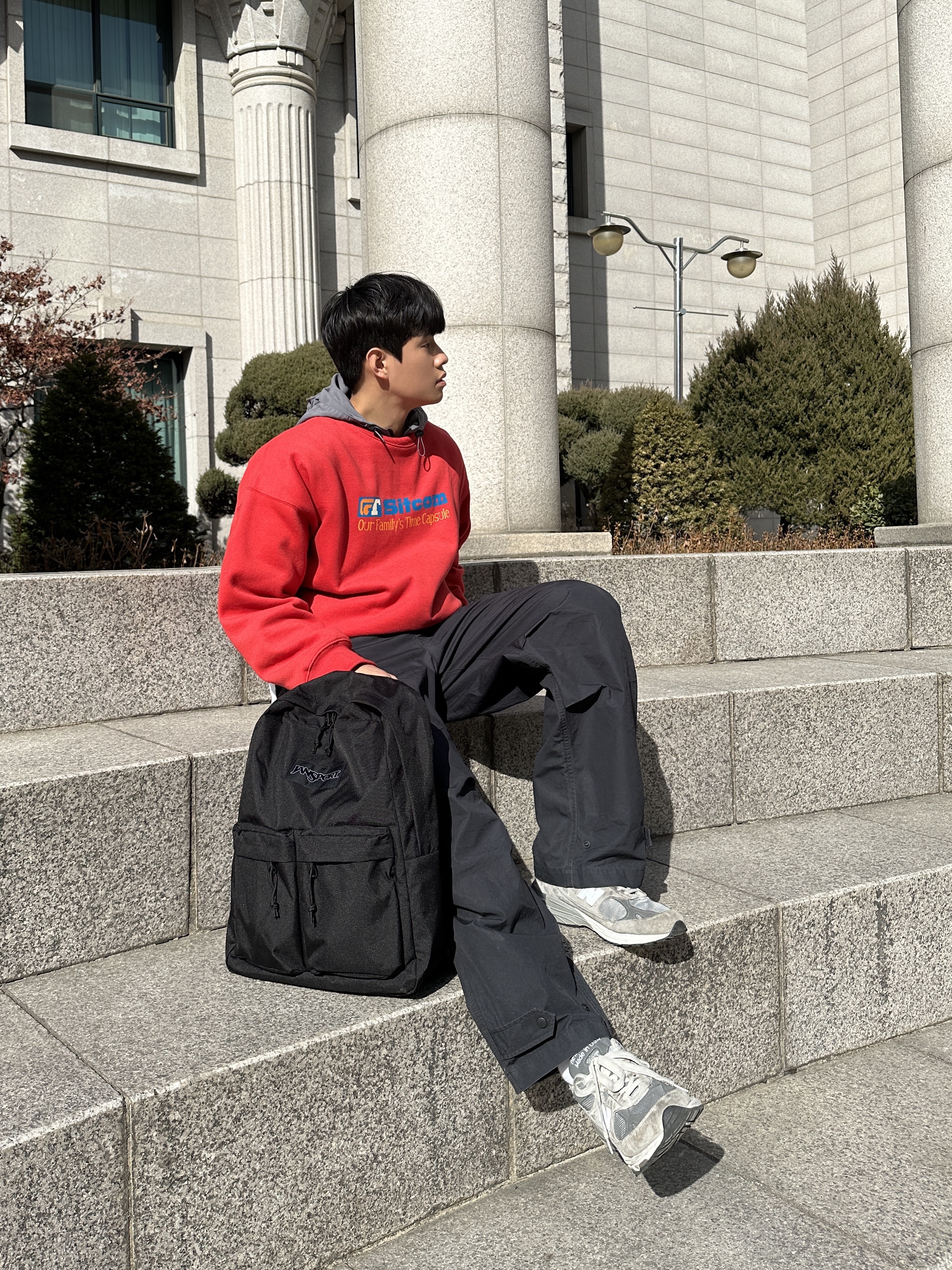 New Balance 993 Made in USA Grey - D Standard 착용 스타일 - 2