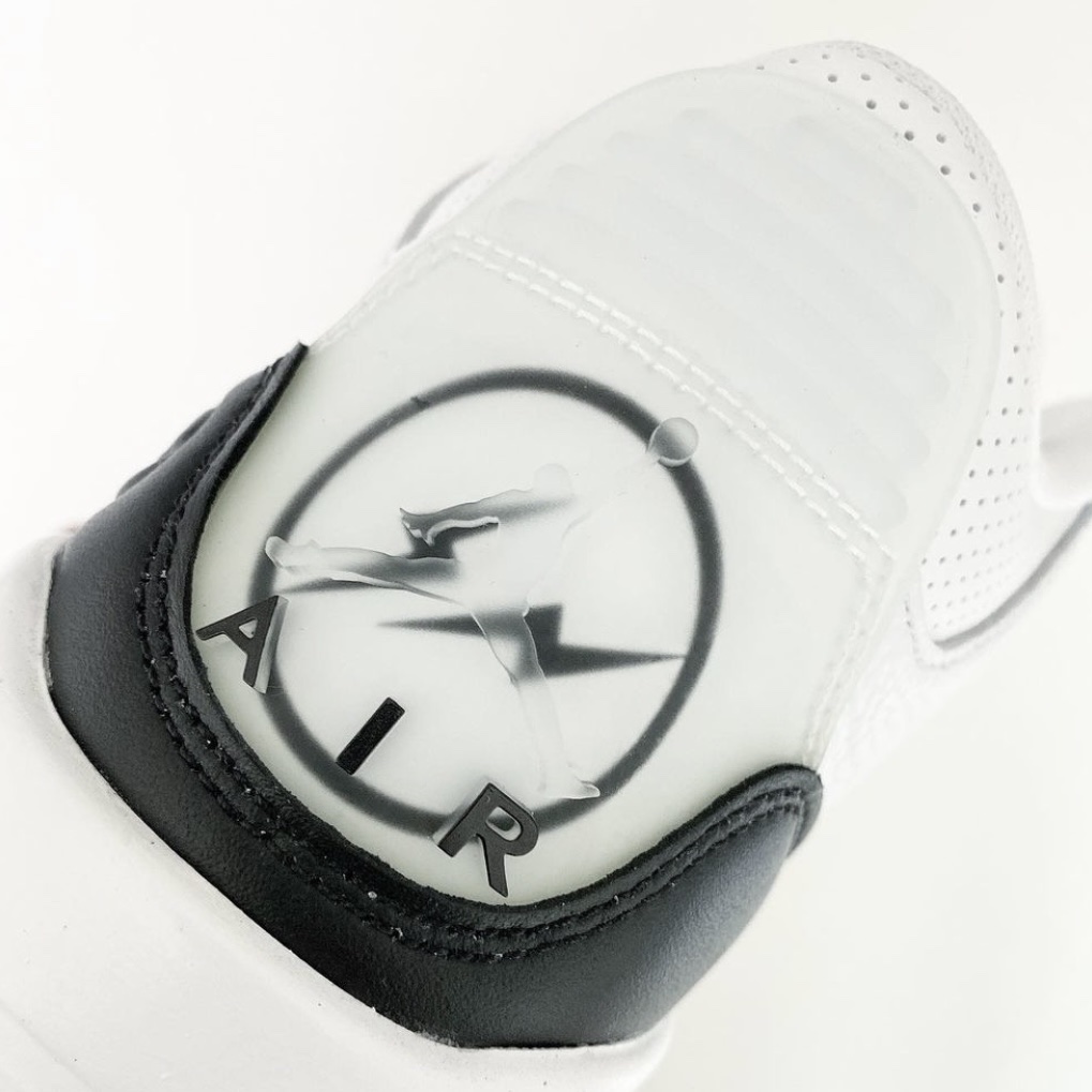 Jordan 3 x Fragment Retro SP White Black 착용 스타일 - 5