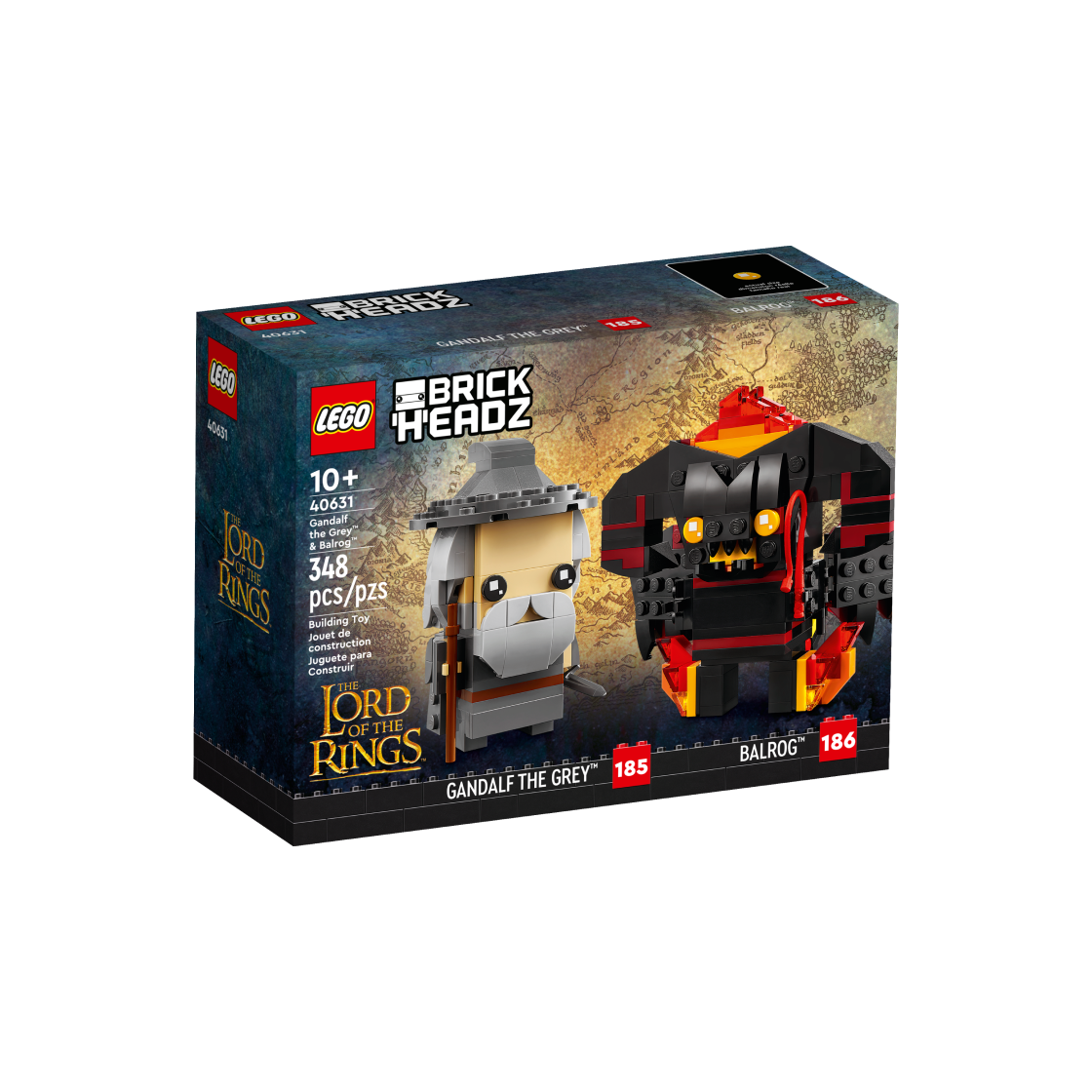 레고 브릭헤즈 회색의 간달프와 발록(Lego Brickheadz Gandalf the Grey & Balrog) - 2